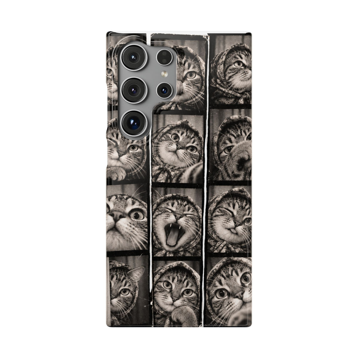 Babushka Cat Photobooth Snap Phone Case