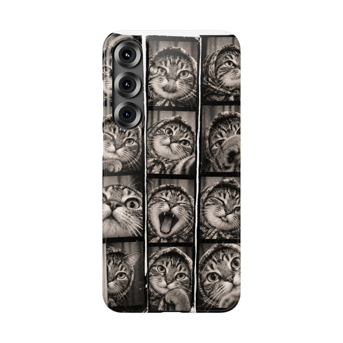Babushka Cat Photobooth Snap Phone Case