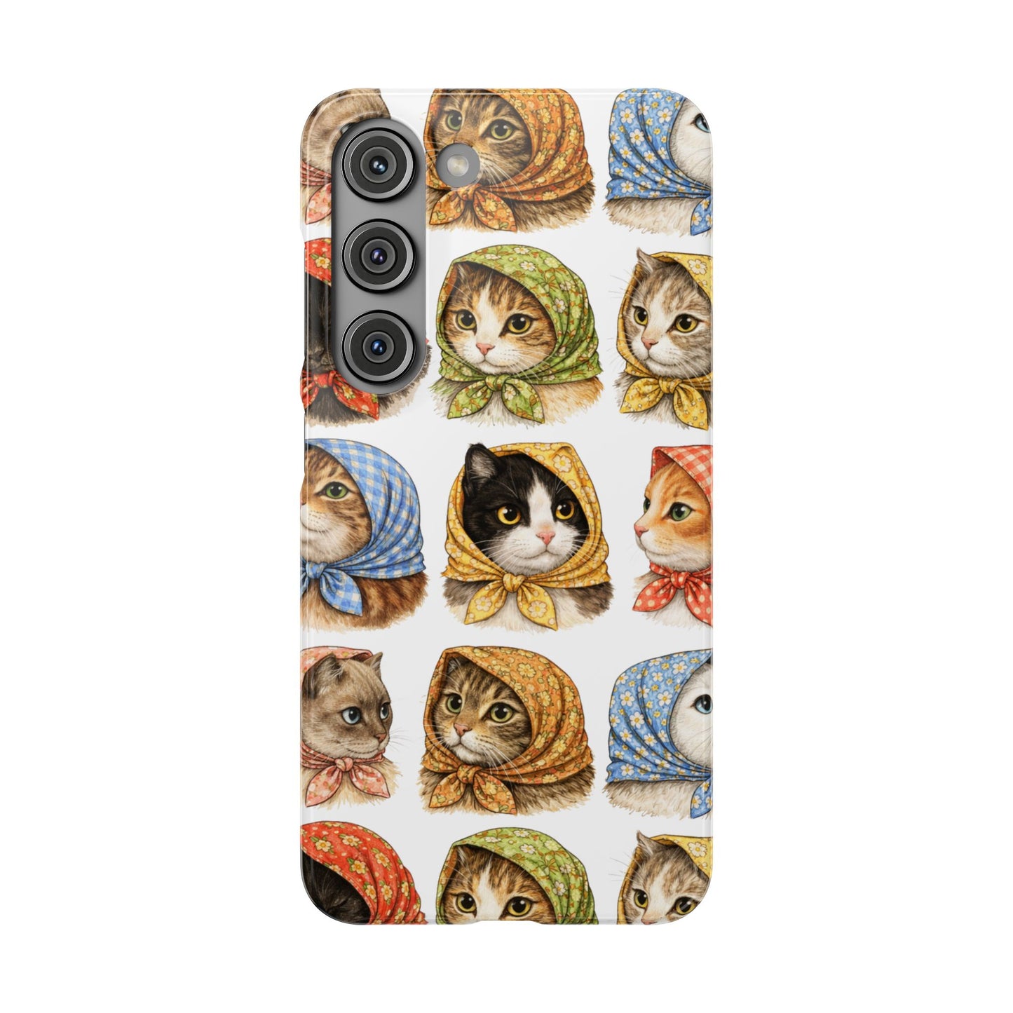 Babushka Cats Snap Phone Case