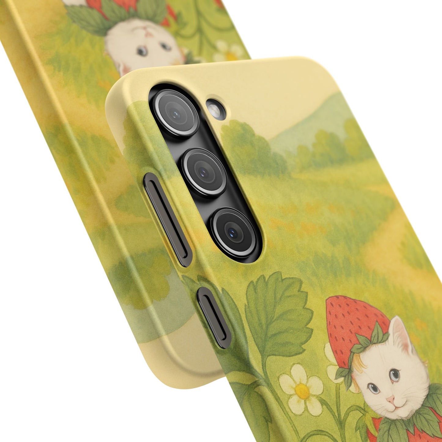 Strawberry Cat x Mother Earth's Children Snap Phone Case