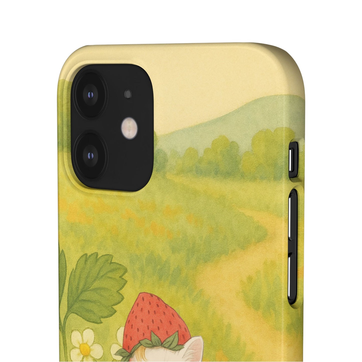 Strawberry Cat x Mother Earth's Children Snap Phone Case