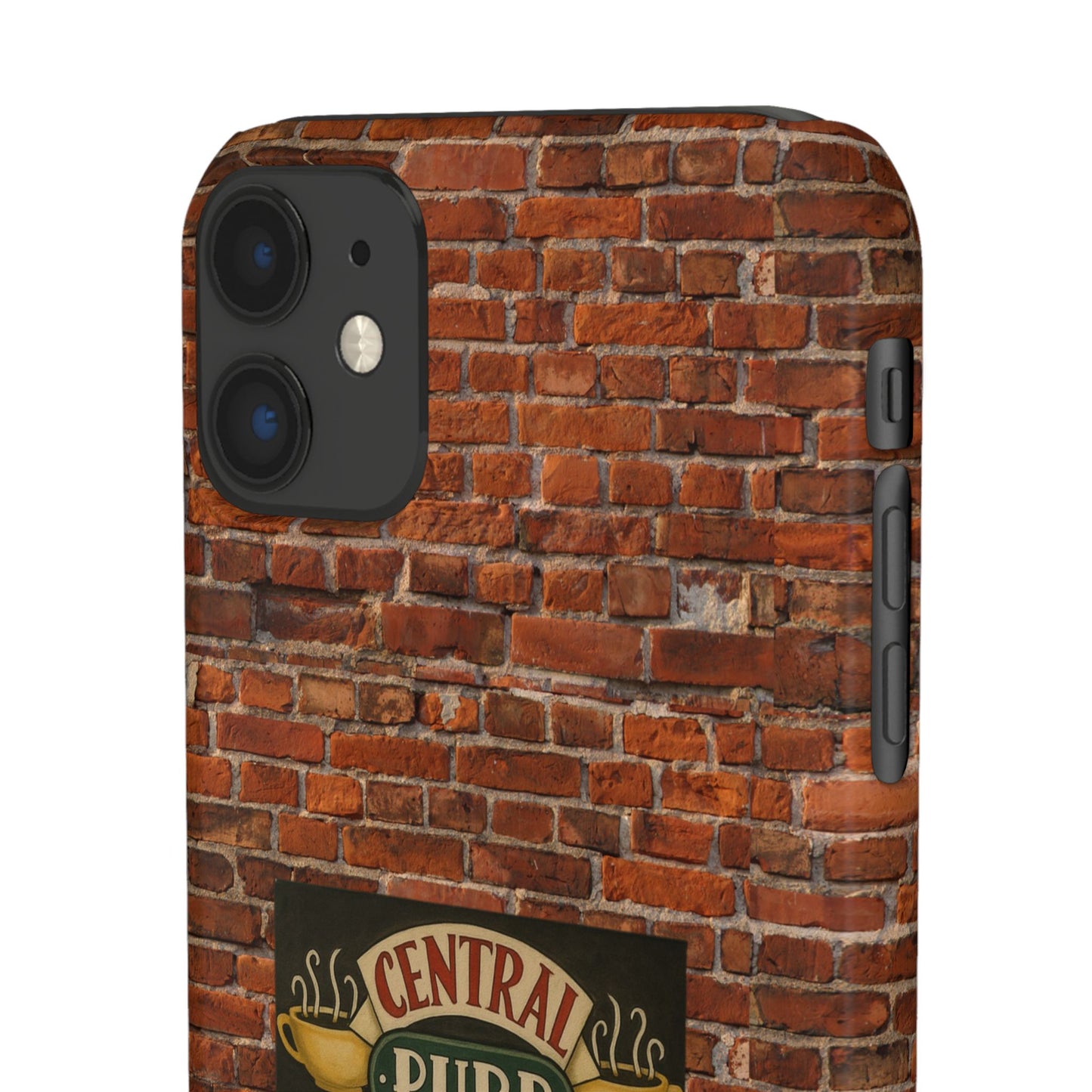 Babushka Cat Coffee Shop Snap Phone Case