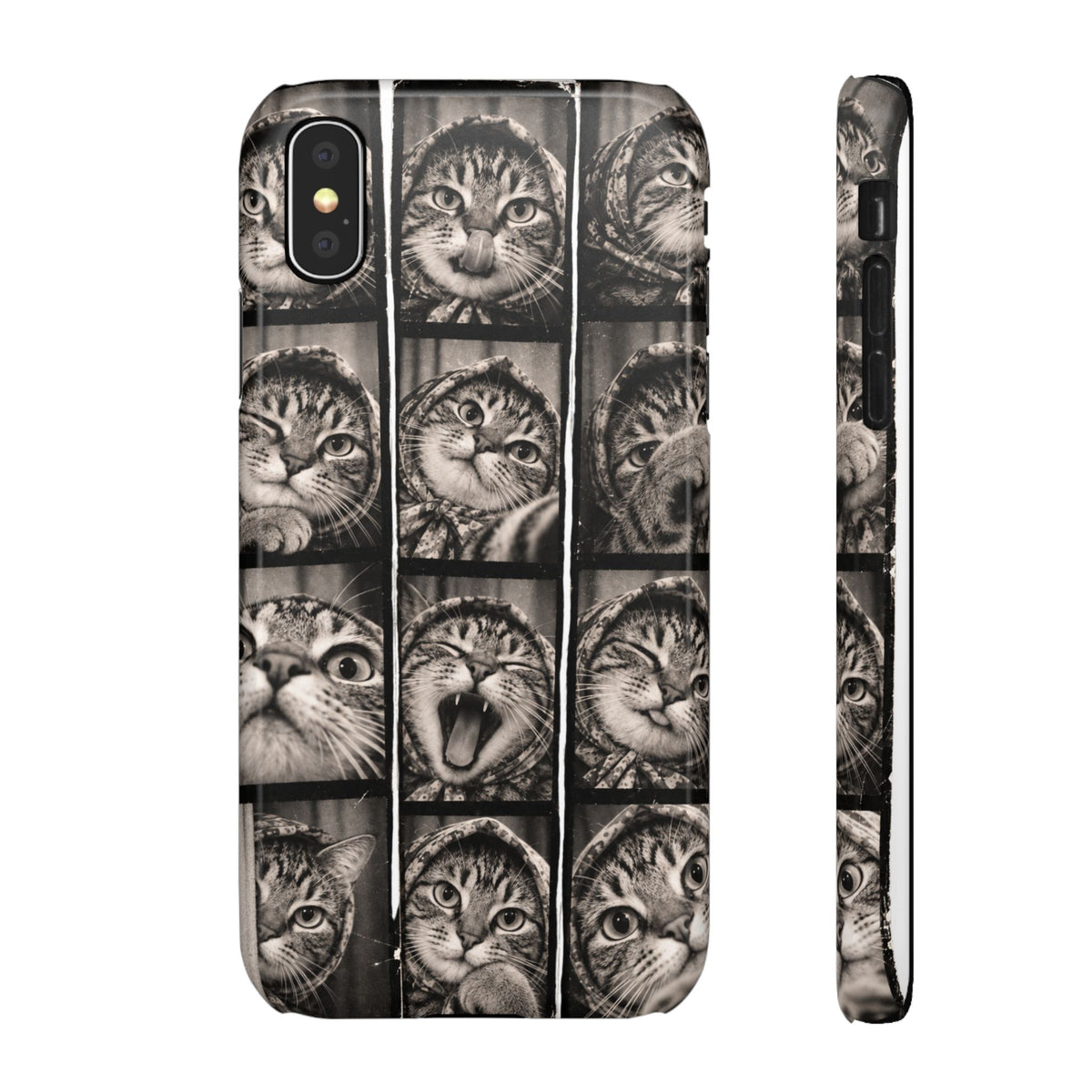 Babushka Cat Photobooth Snap Phone Case
