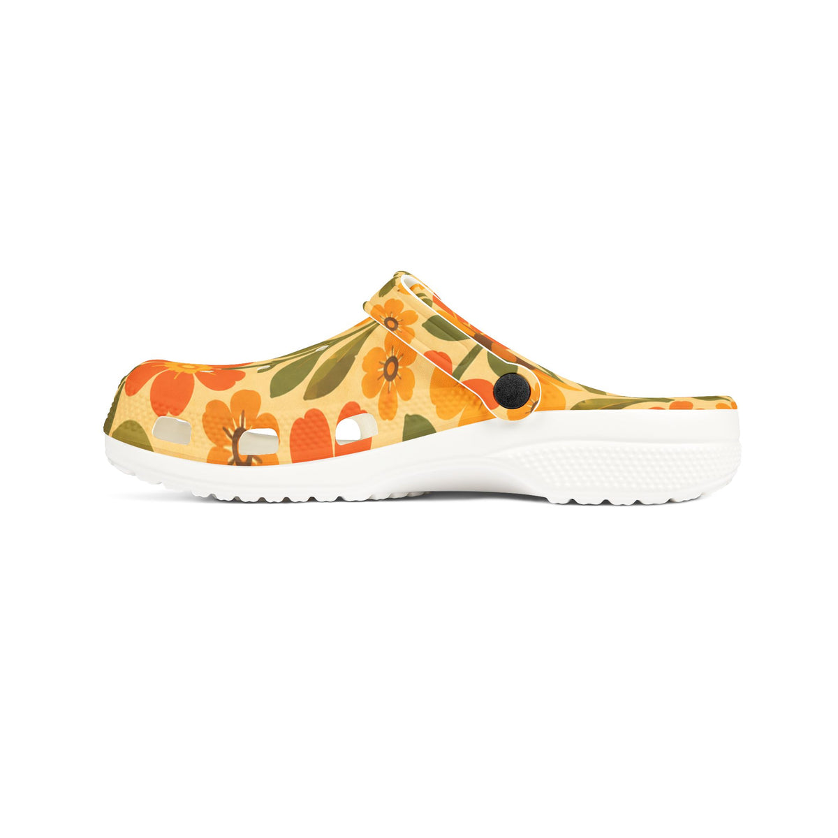 Floral Groove Garden Clogs EVA Foam Rubber Shoes (AOP)