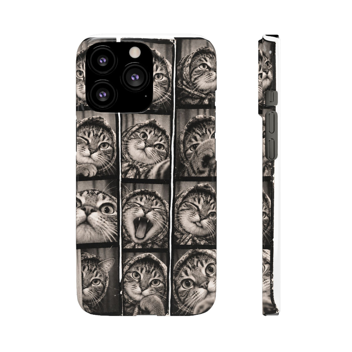 Babushka Cat Photobooth Snap Phone Case