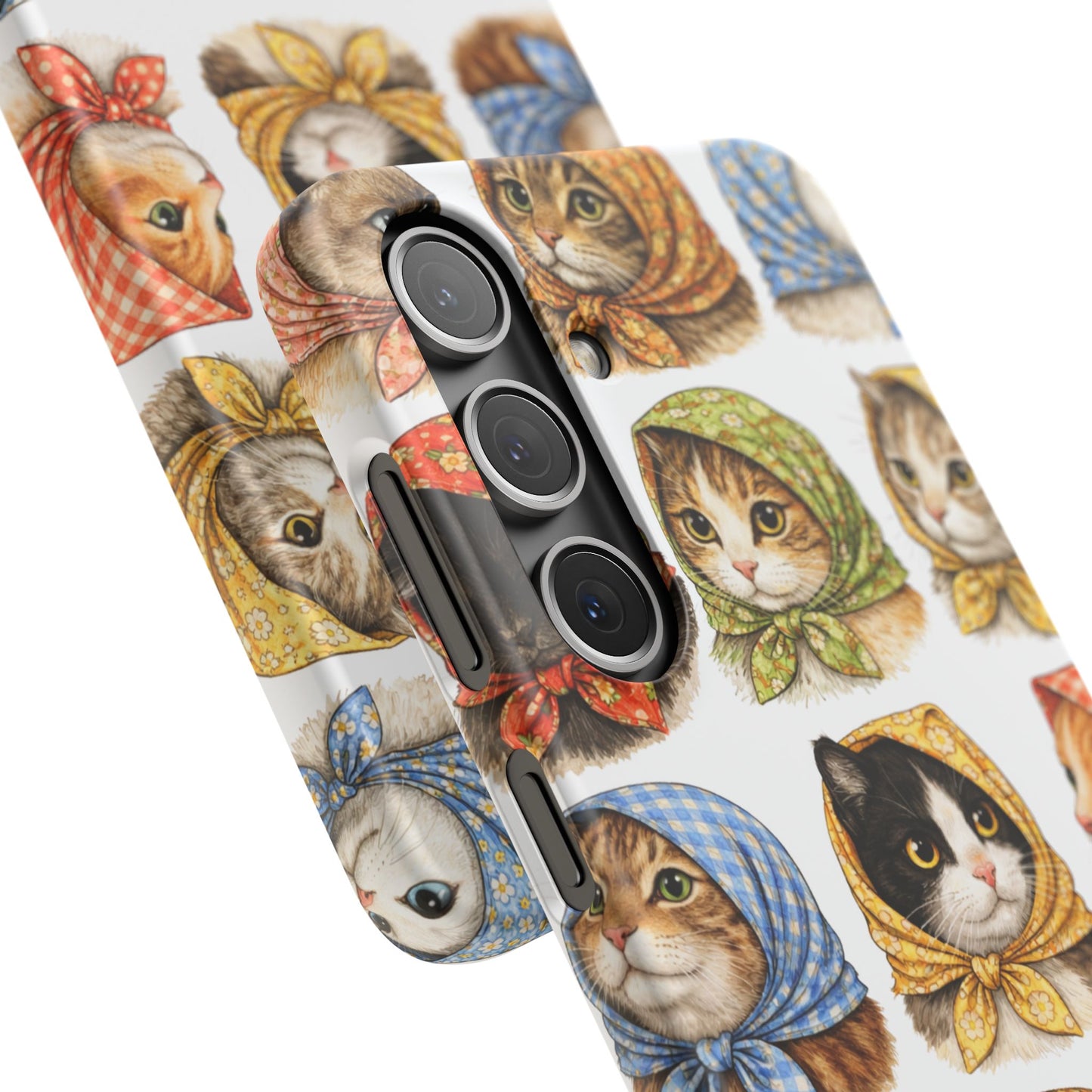 Babushka Cats Snap Phone Case
