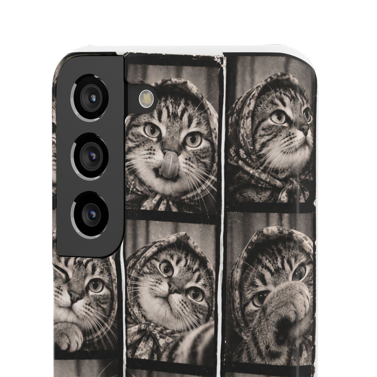 Babushka Cat Photobooth Snap Phone Case