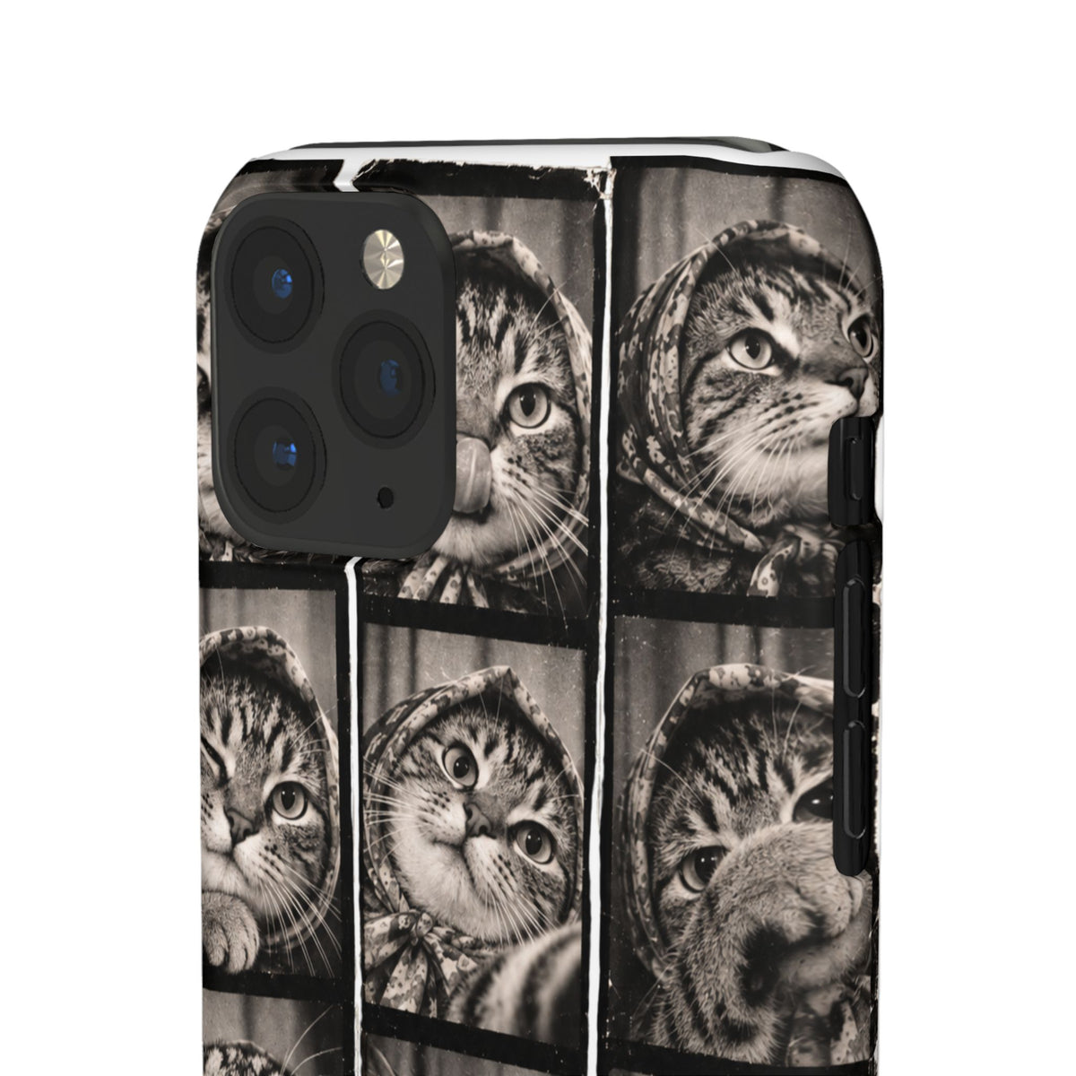 Babushka Cat Photobooth Snap Phone Case