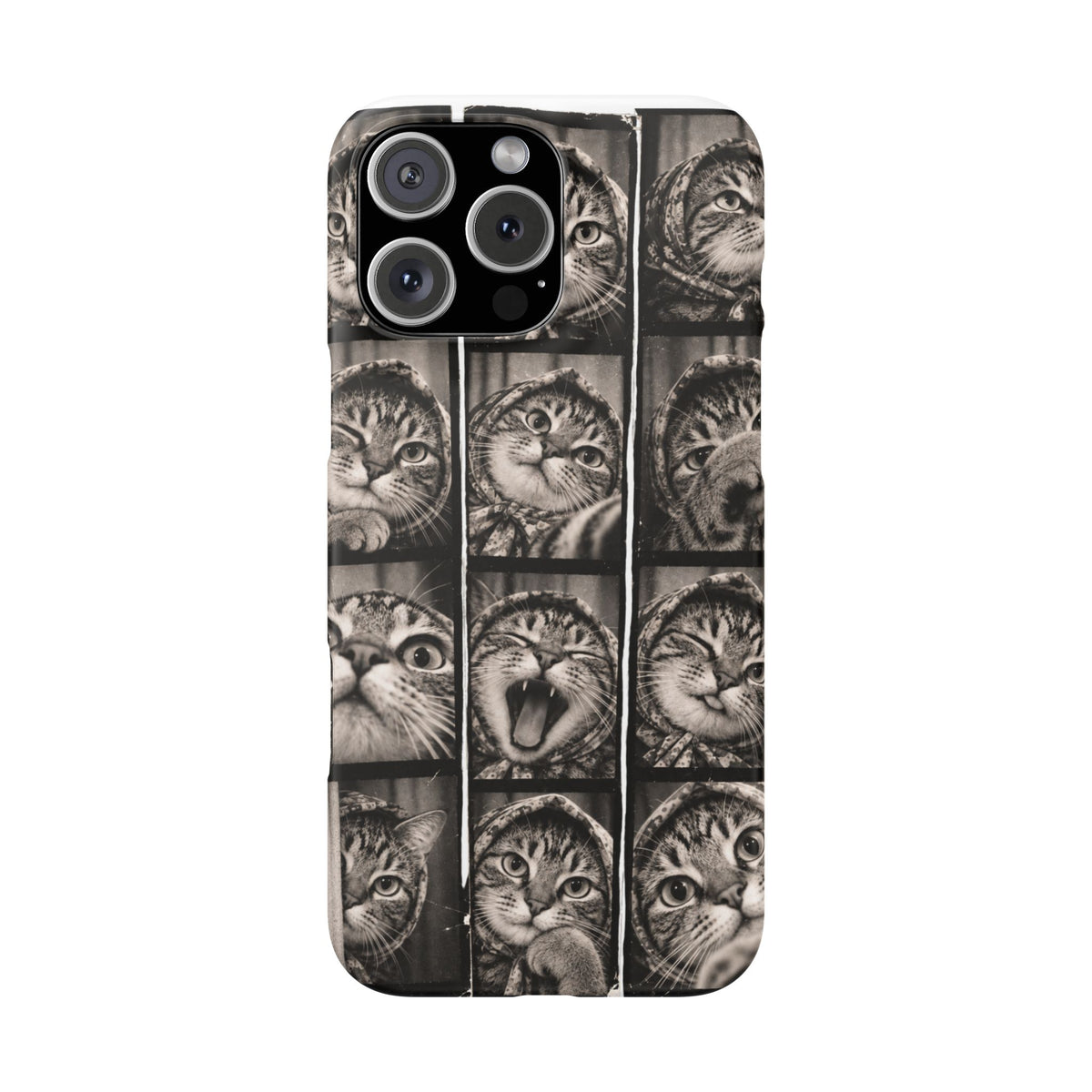 Babushka Cat Photobooth Snap Phone Case