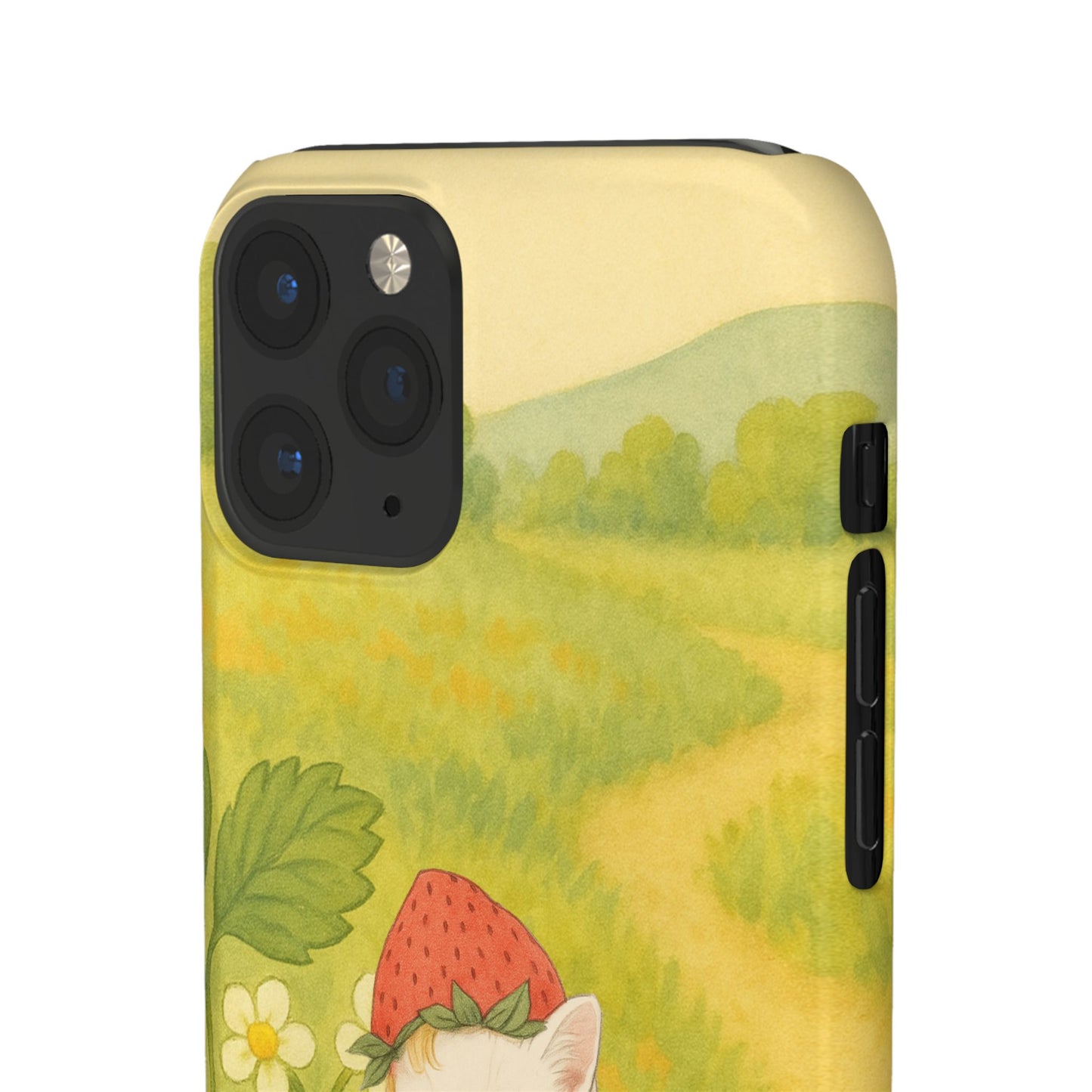 Strawberry Cat x Mother Earth's Children Snap Phone Case