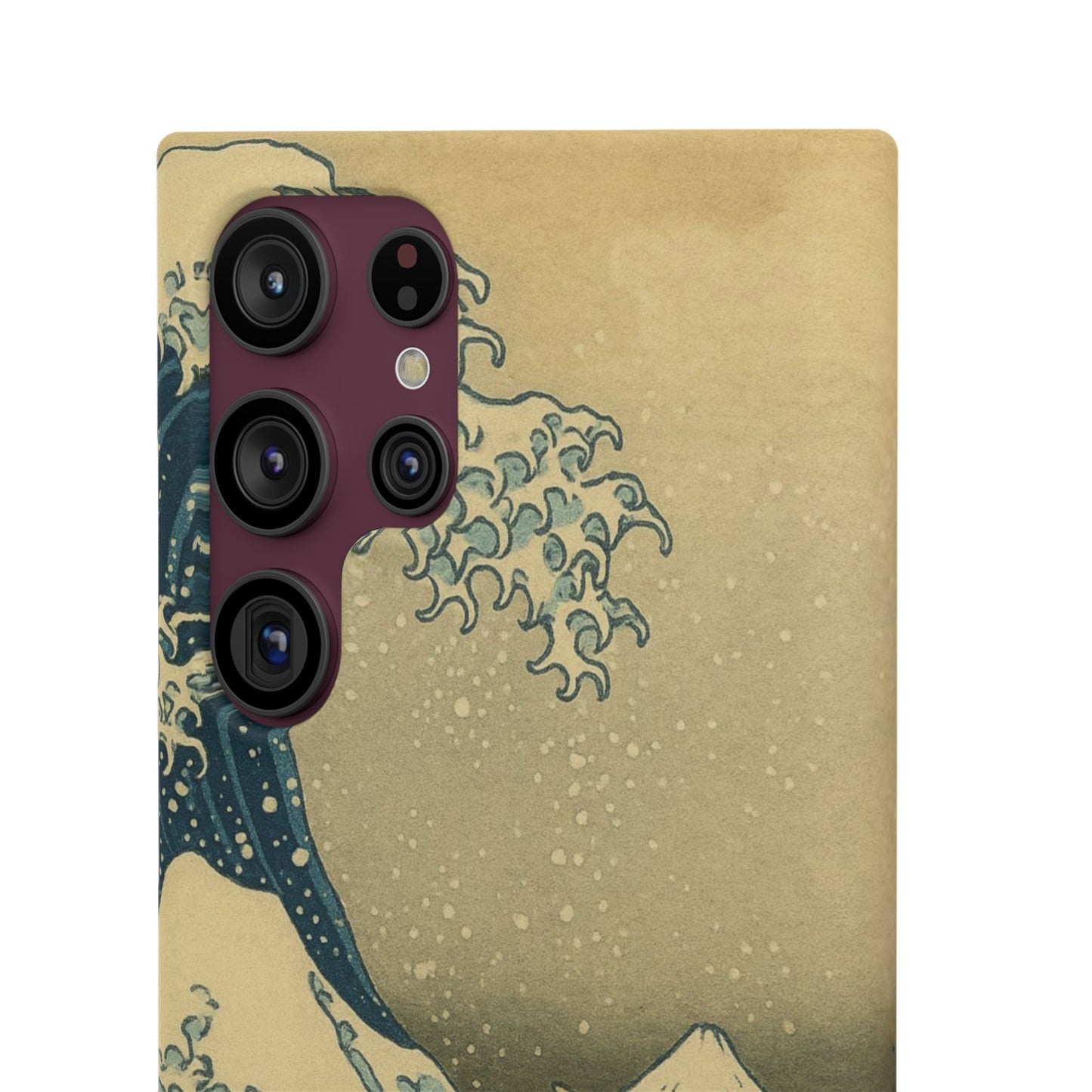 Babushka Cat x  The Great Wave Off Kanagawa Snap Phone Case