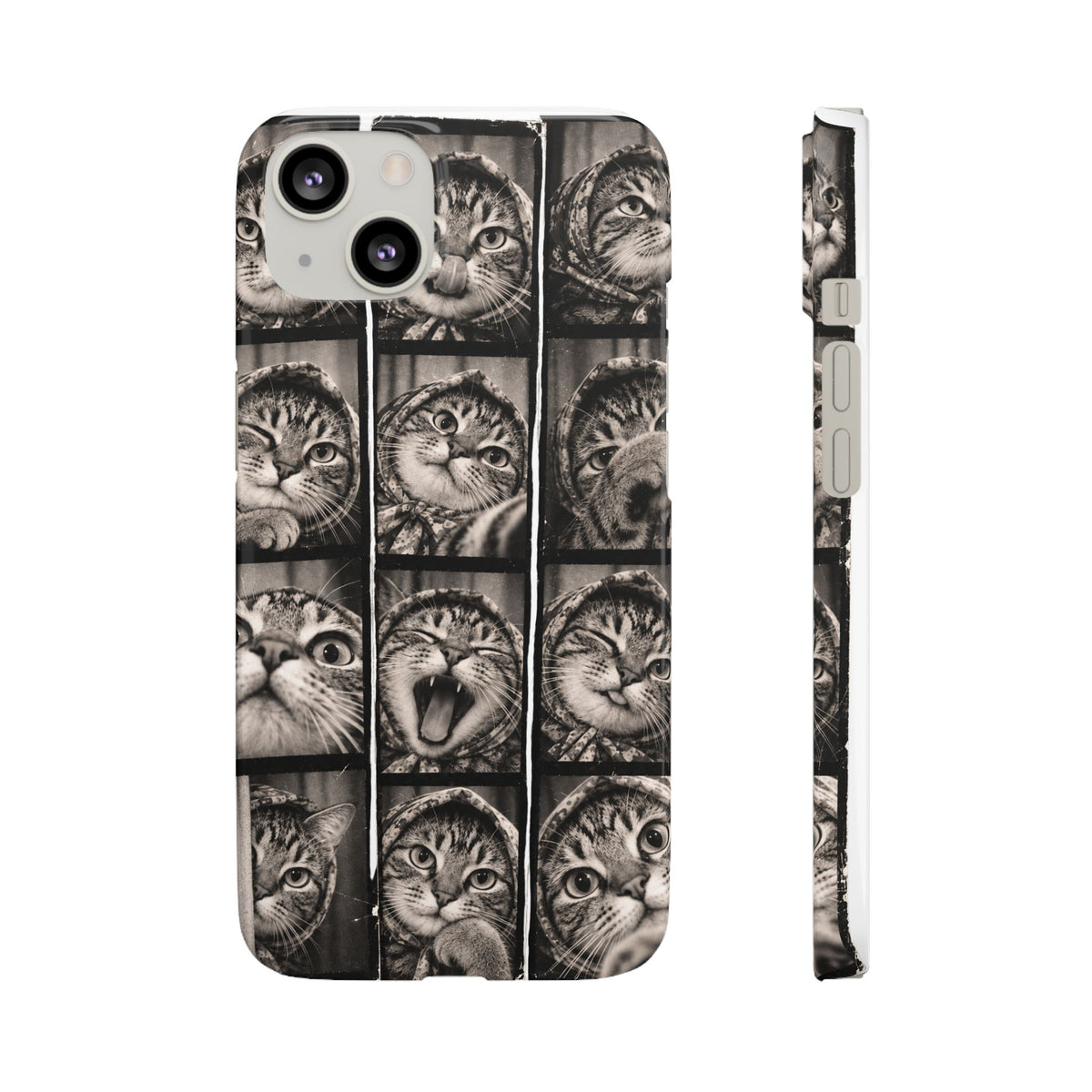 Babushka Cat Photobooth Snap Phone Case