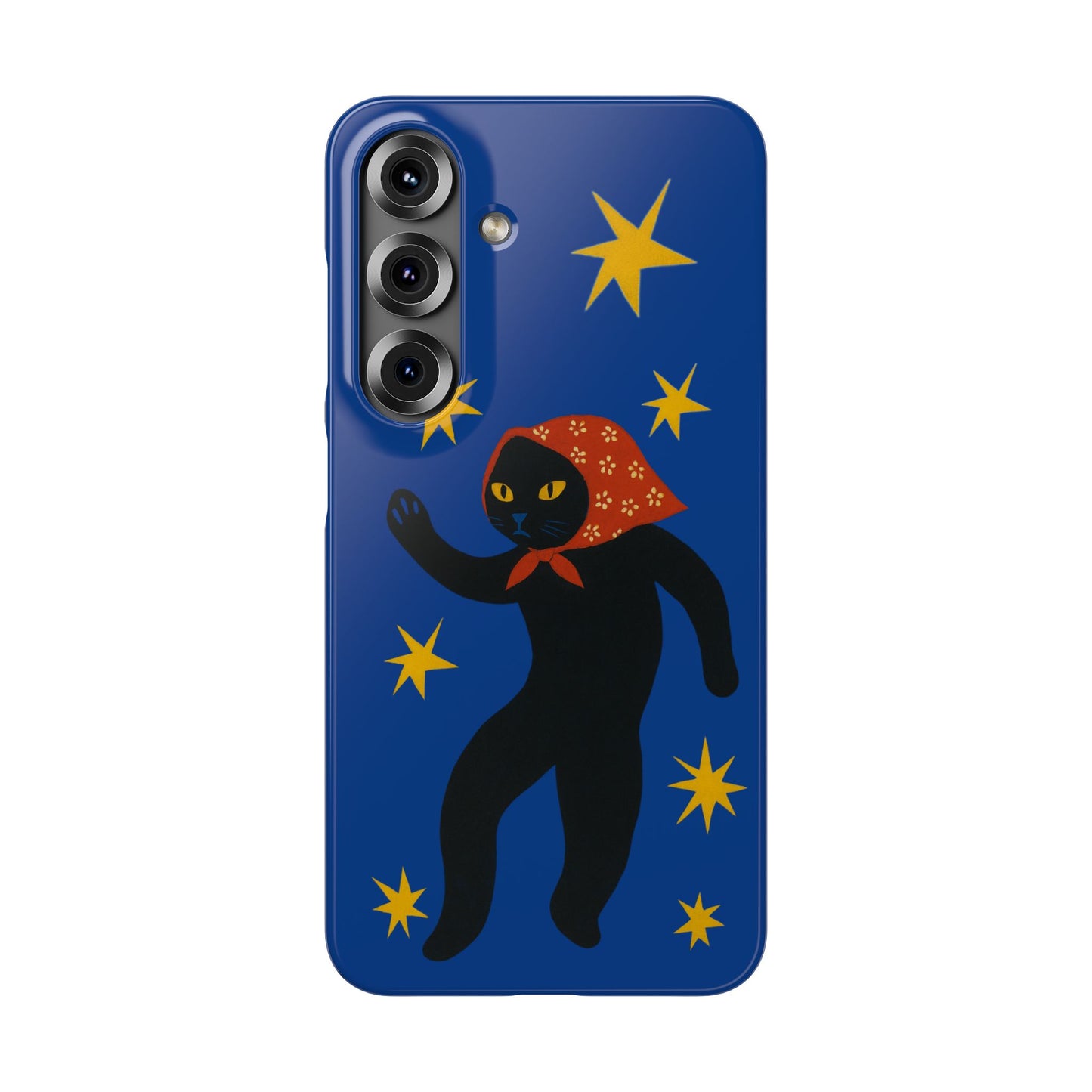 Babushka Cat x Matisse Style Snap Phone Case