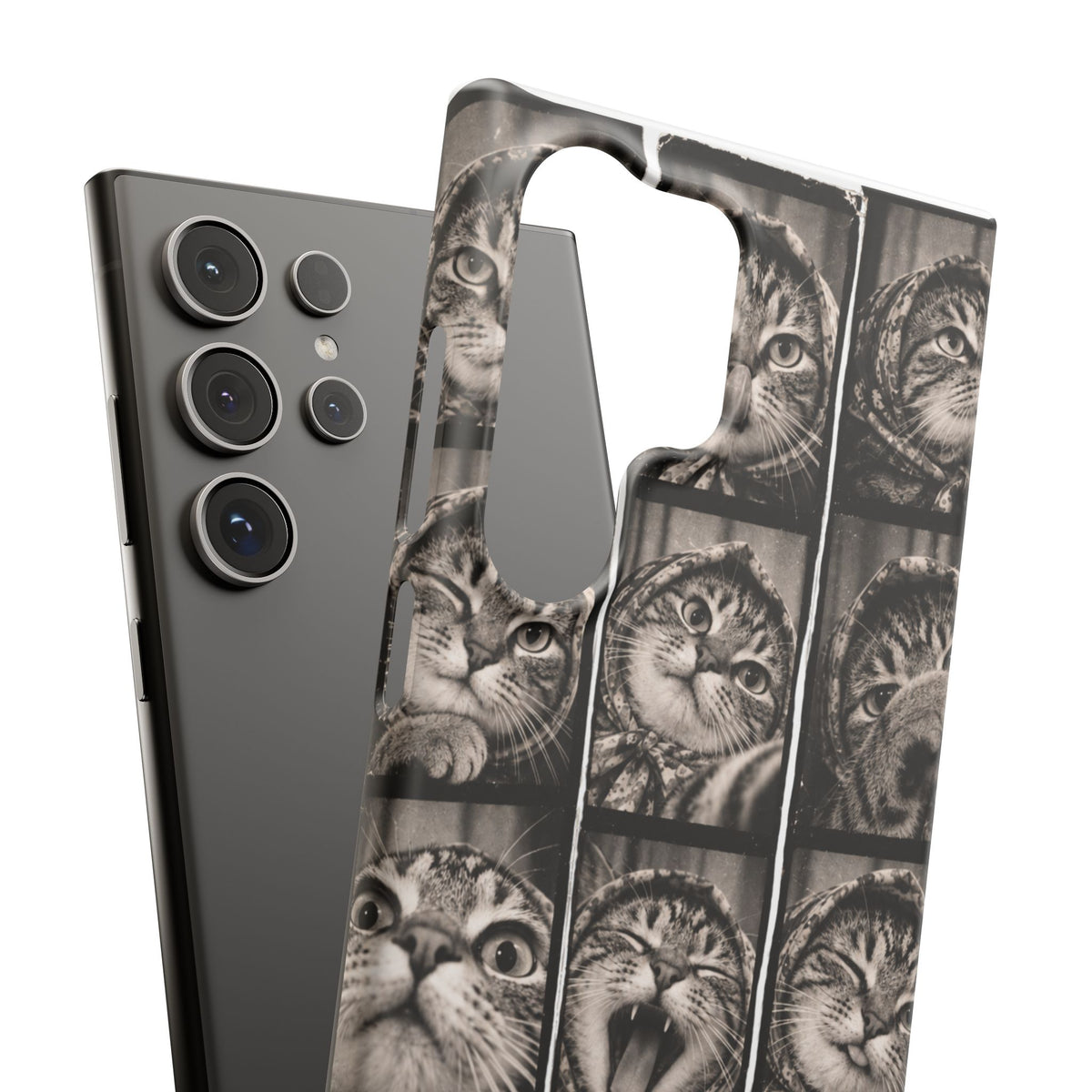 Babushka Cat Photobooth Snap Phone Case