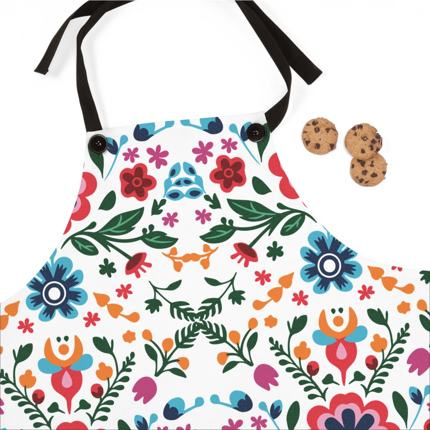 Floral Folk Apron