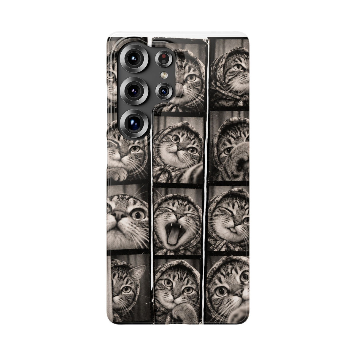 Babushka Cat Photobooth Snap Phone Case