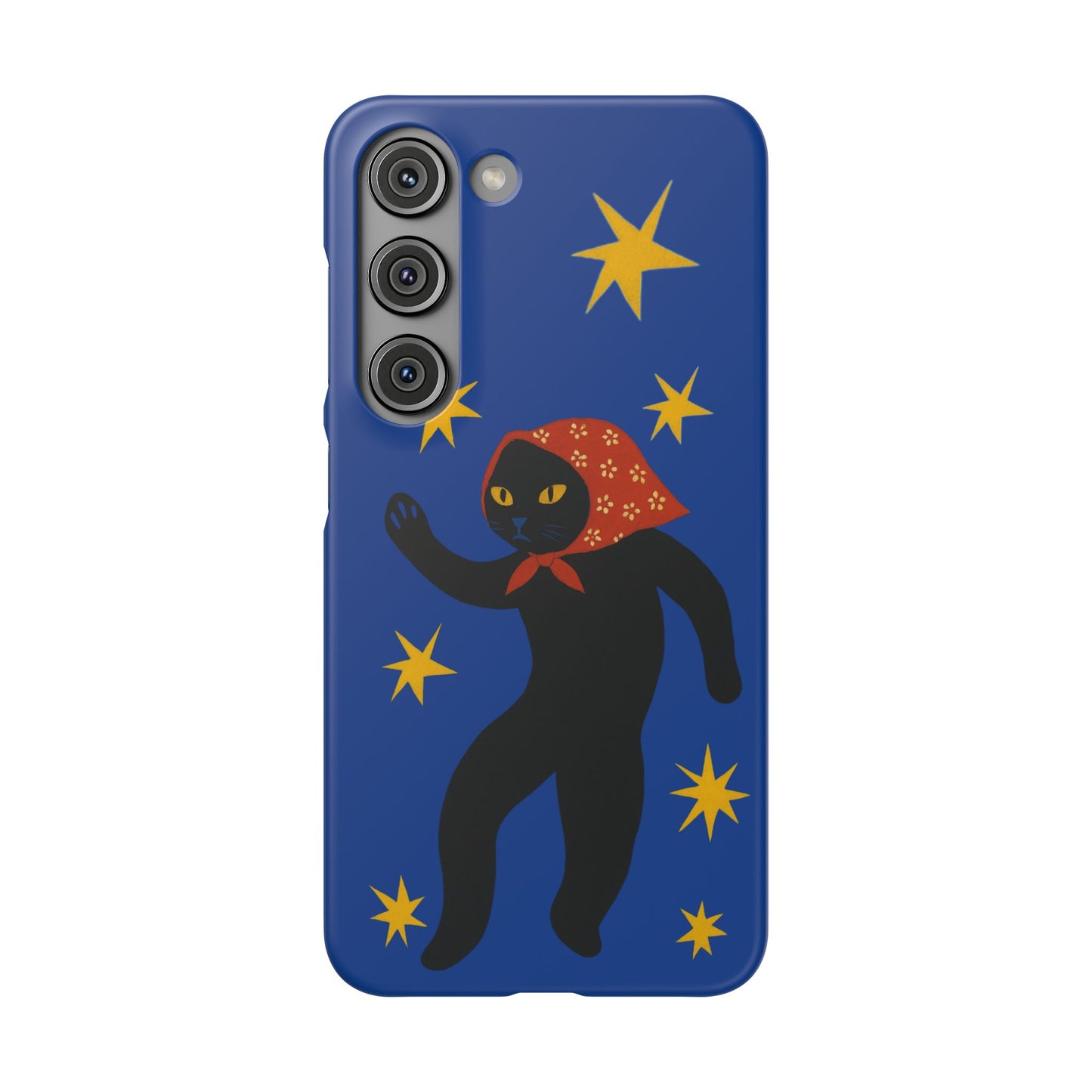 Babushka Cat x Matisse Style Snap Phone Case