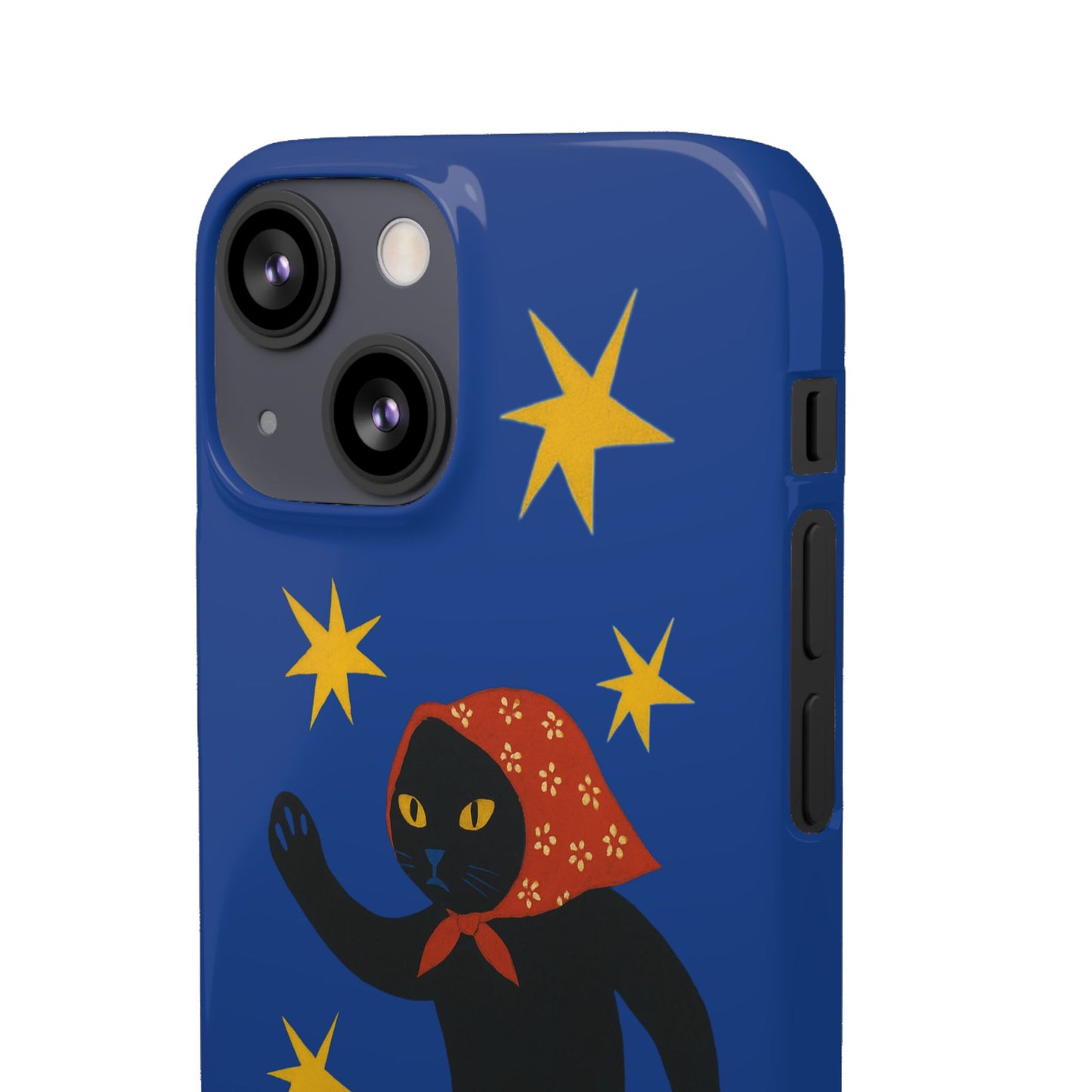 Babushka Cat x Matisse Style Snap Phone Case