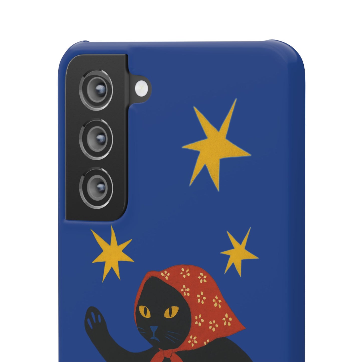 Babushka Cat x Matisse Style Snap Phone Case