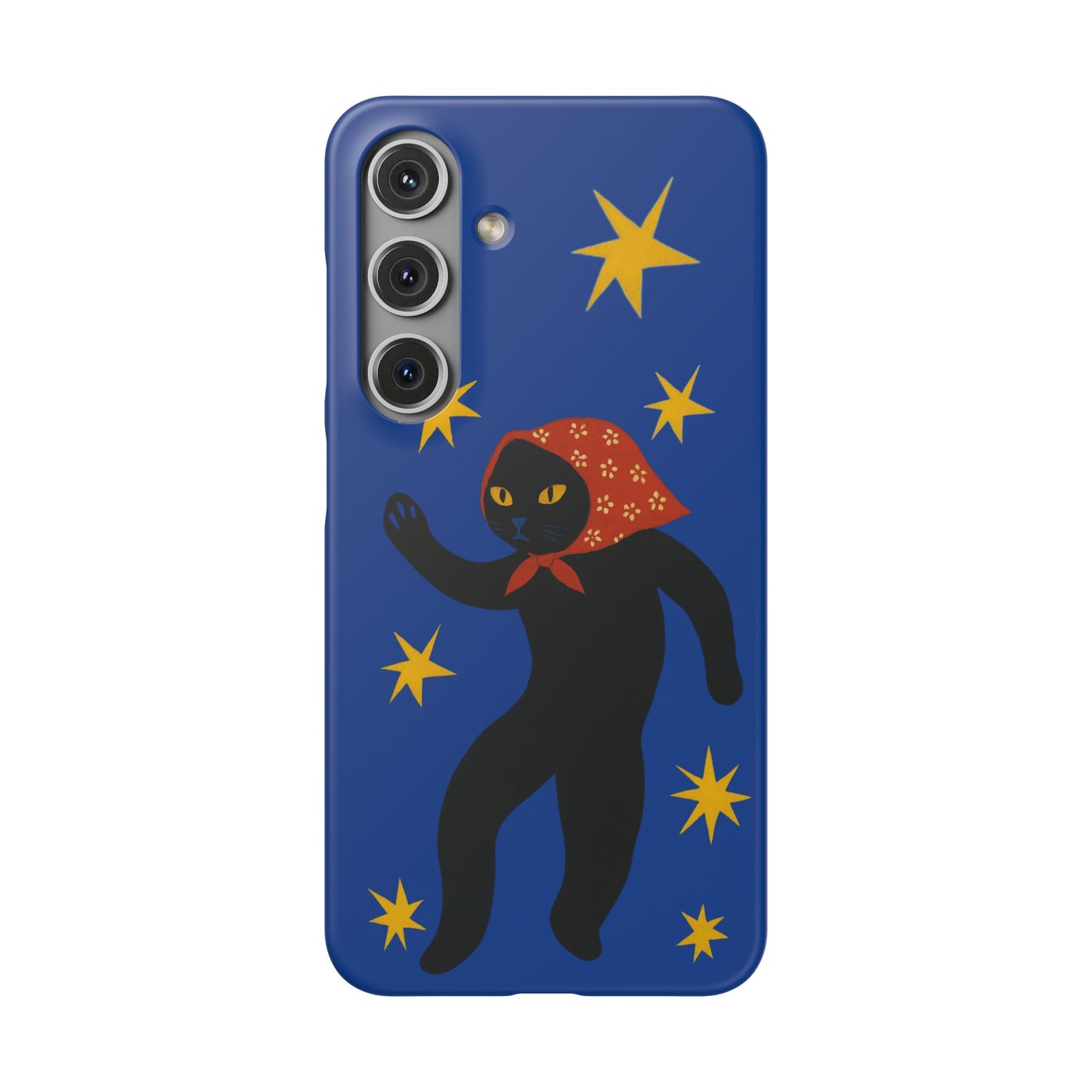 Babushka Cat x Matisse Style Snap Phone Case