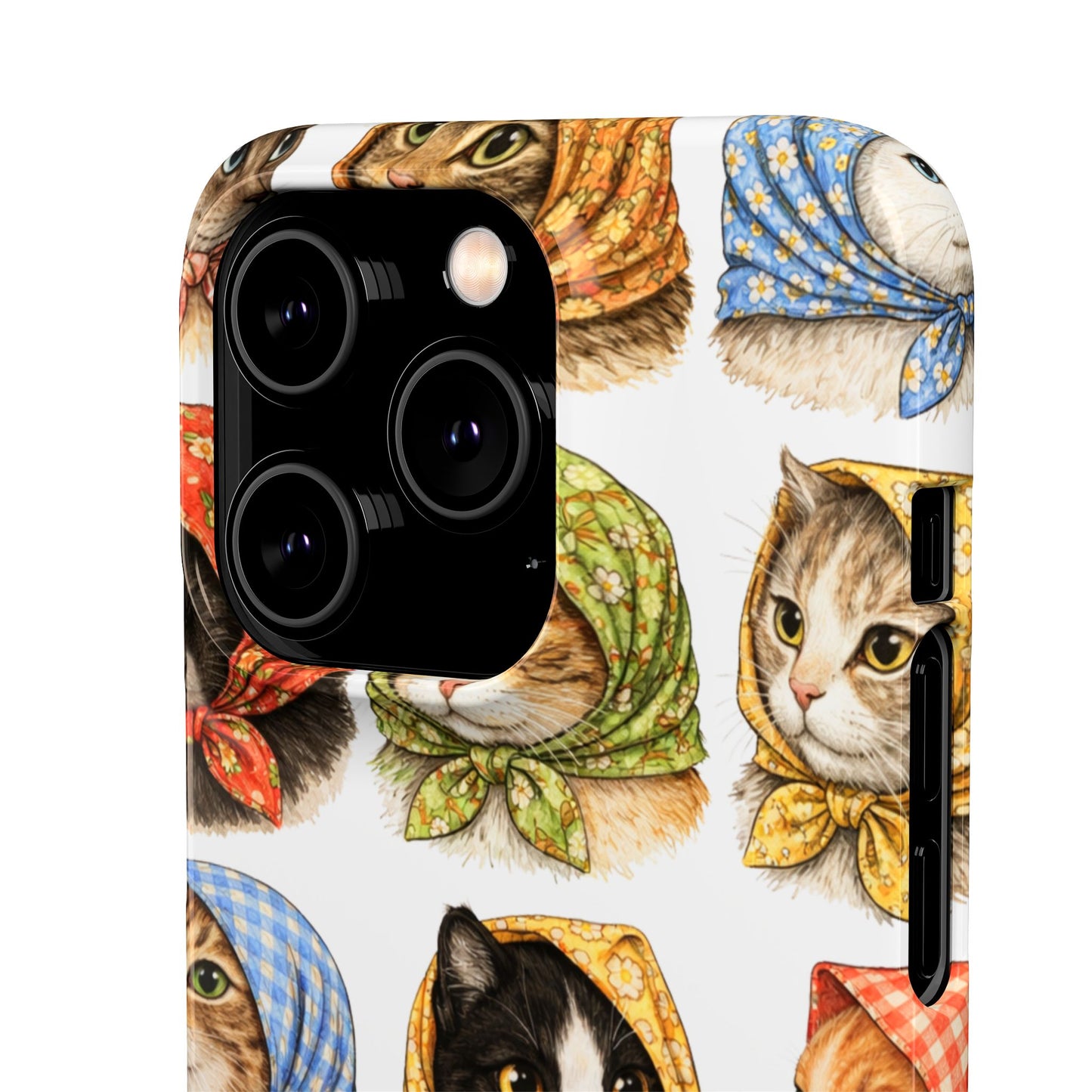 Babushka Cats Snap Phone Case