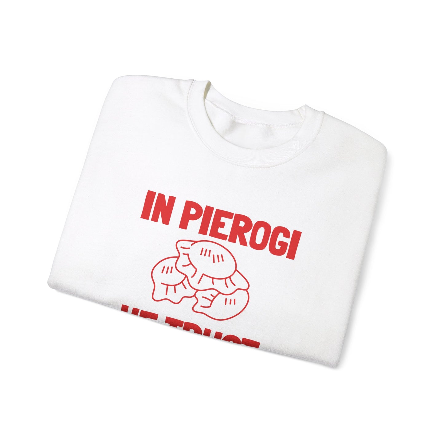 Pierogi Lover, Polish Pride, Unisex Heavy Blend™ Crewneck Sweatshirt for Polish Pierogi Lover