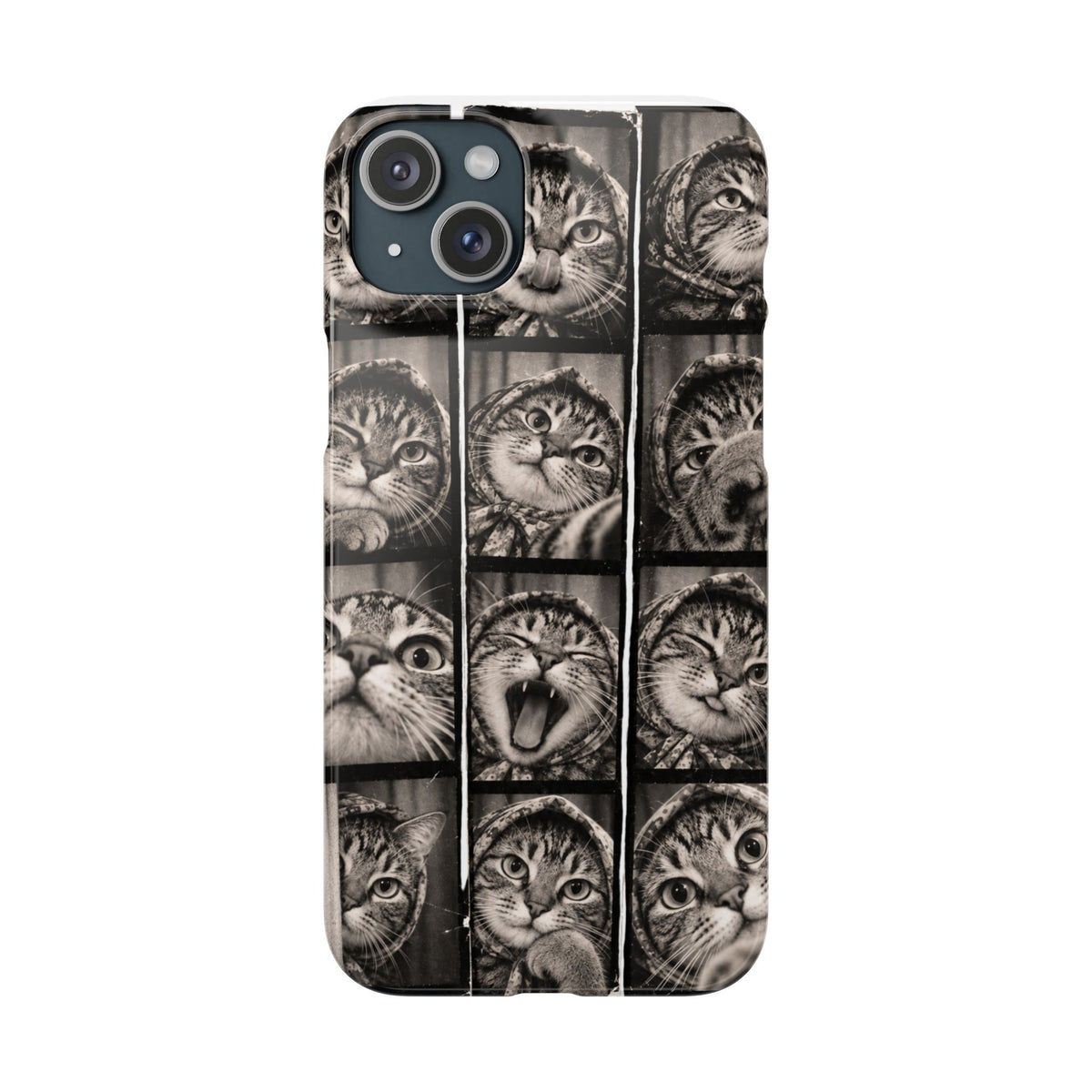 Babushka Cat Photobooth Snap Phone Case