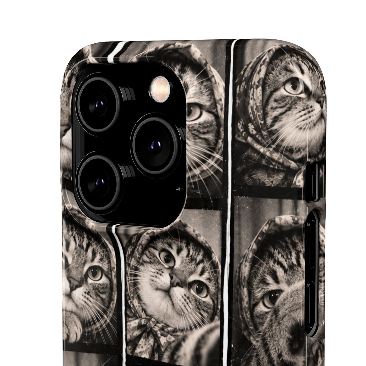 Babushka Cat Photobooth Snap Phone Case