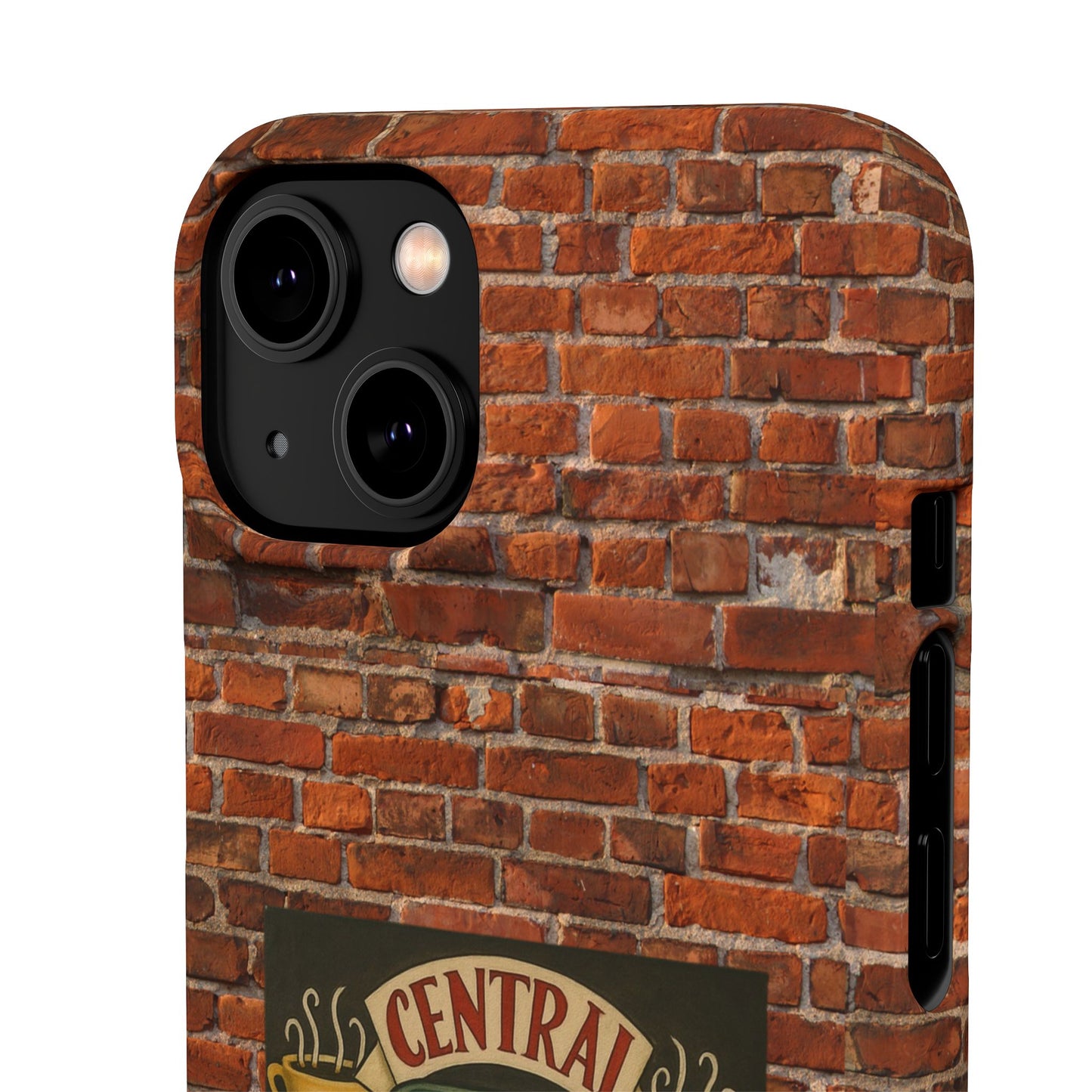 Babushka Cat Coffee Shop Snap Phone Case