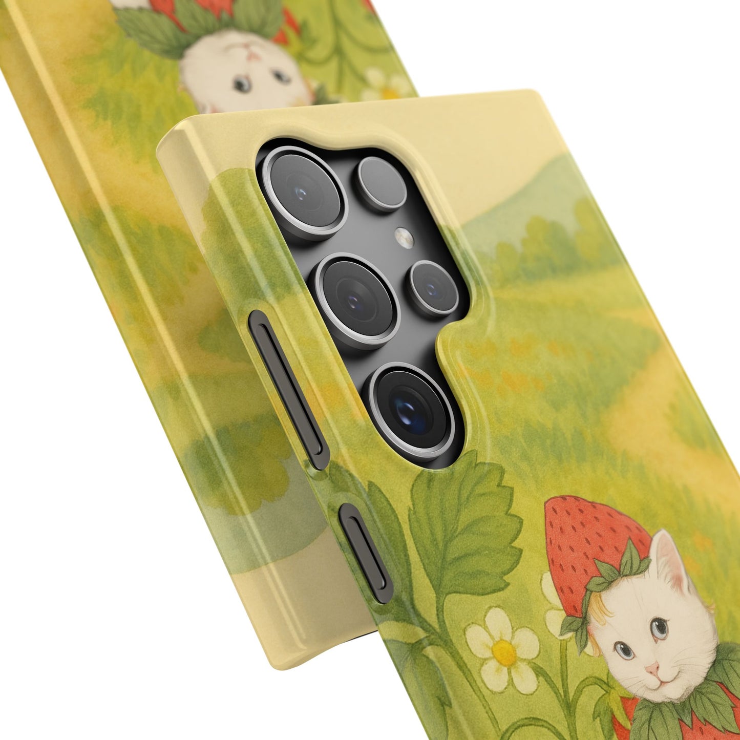 Strawberry Cat x Mother Earth's Children Snap Phone Case