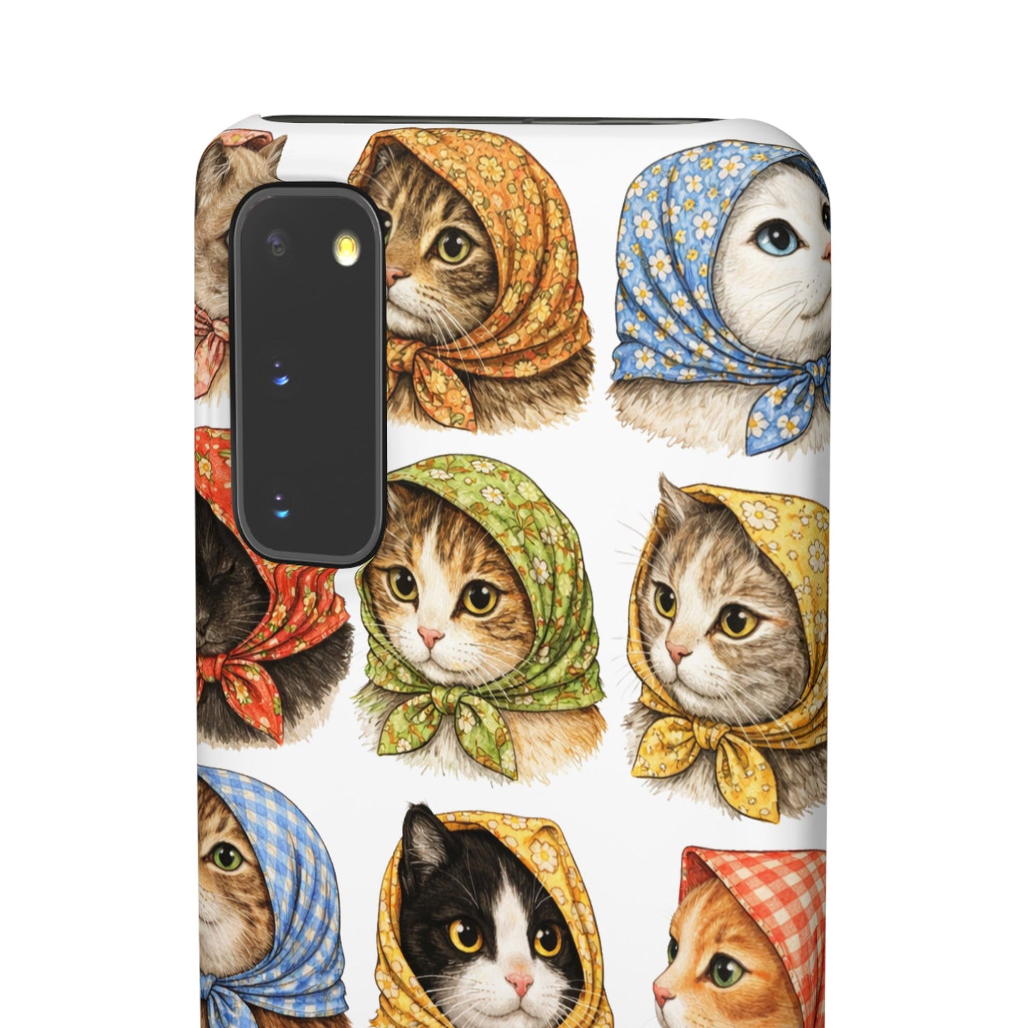 Babushka Cats Snap Phone Case