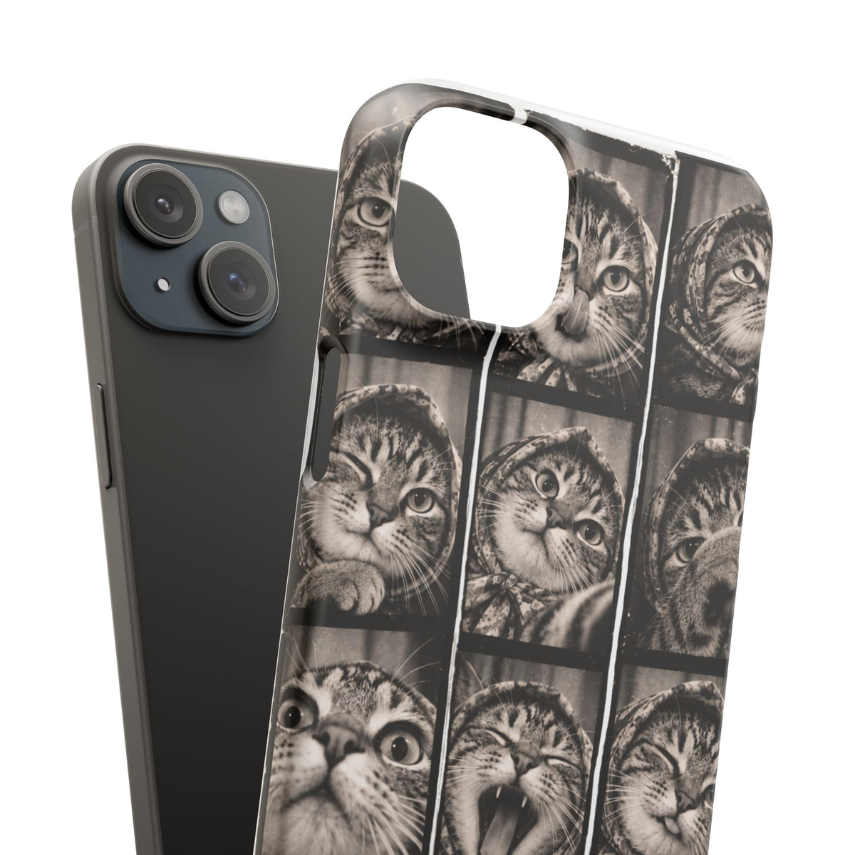 Babushka Cat Photobooth Snap Phone Case