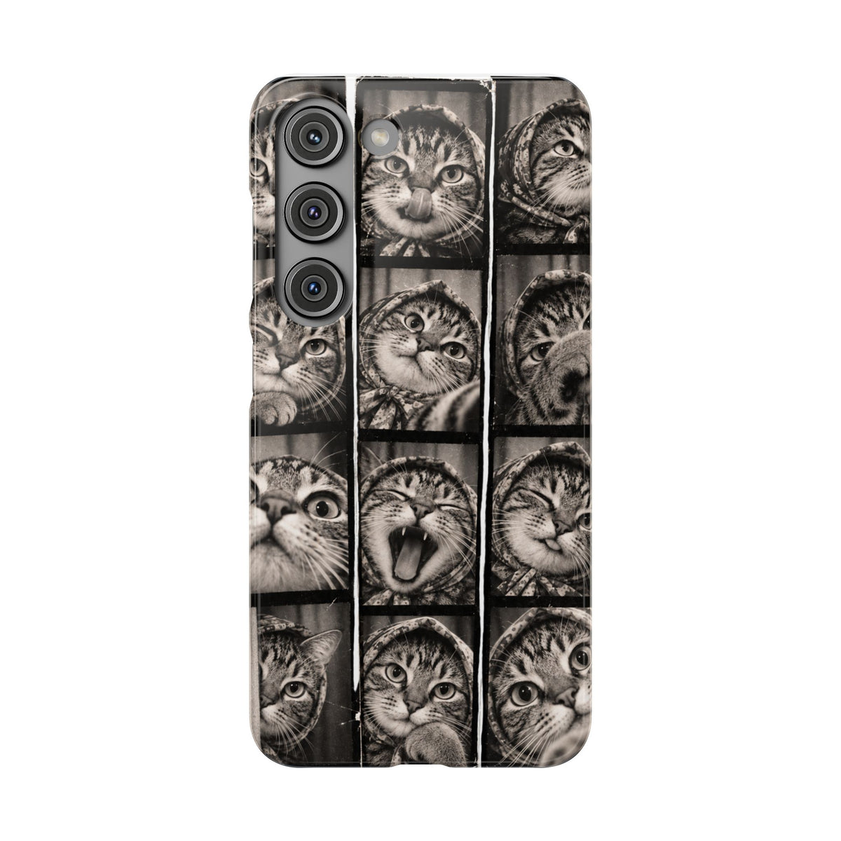 Babushka Cat Photobooth Snap Phone Case