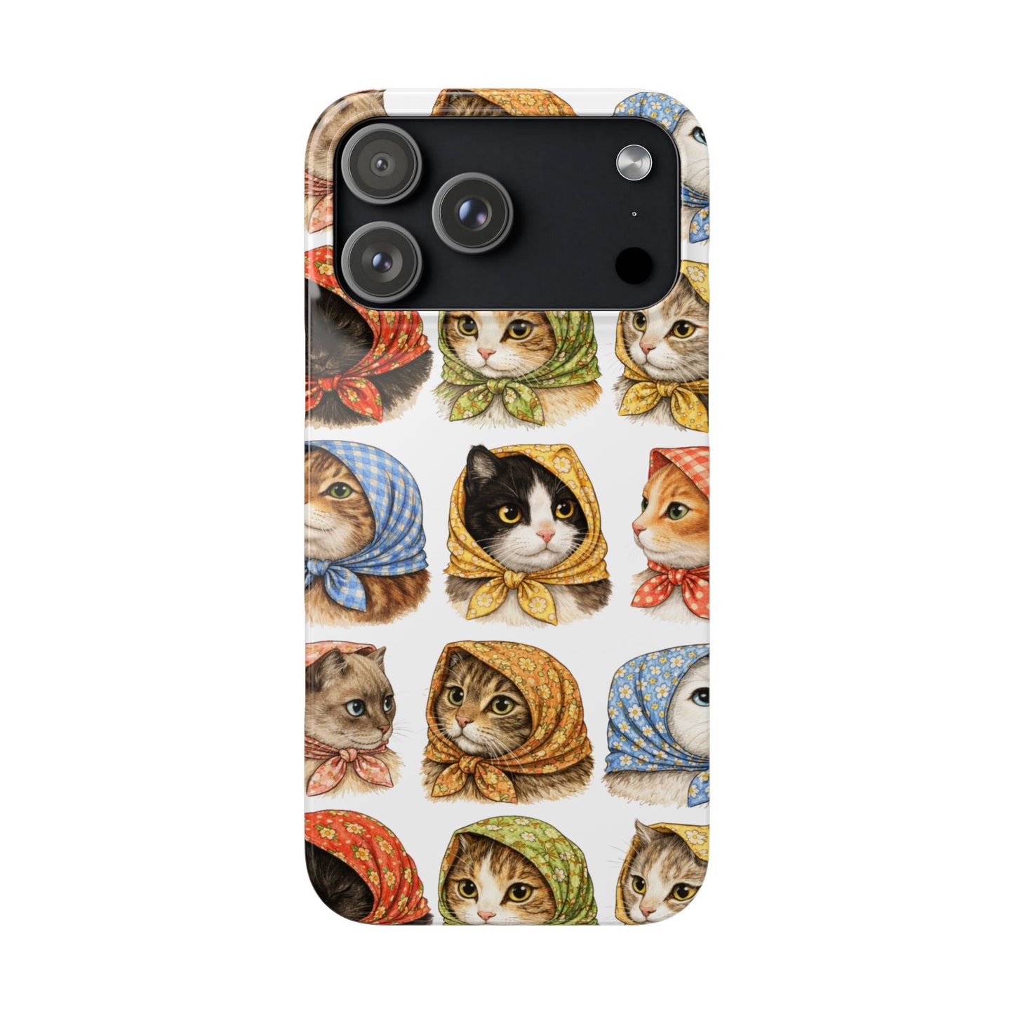 Babushka Cats Snap Phone Case