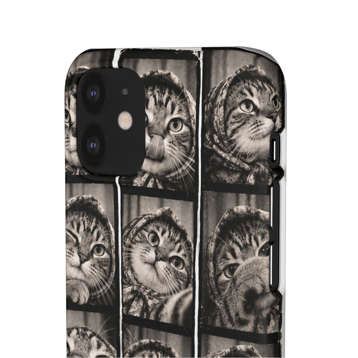 Babushka Cat Photobooth Snap Phone Case