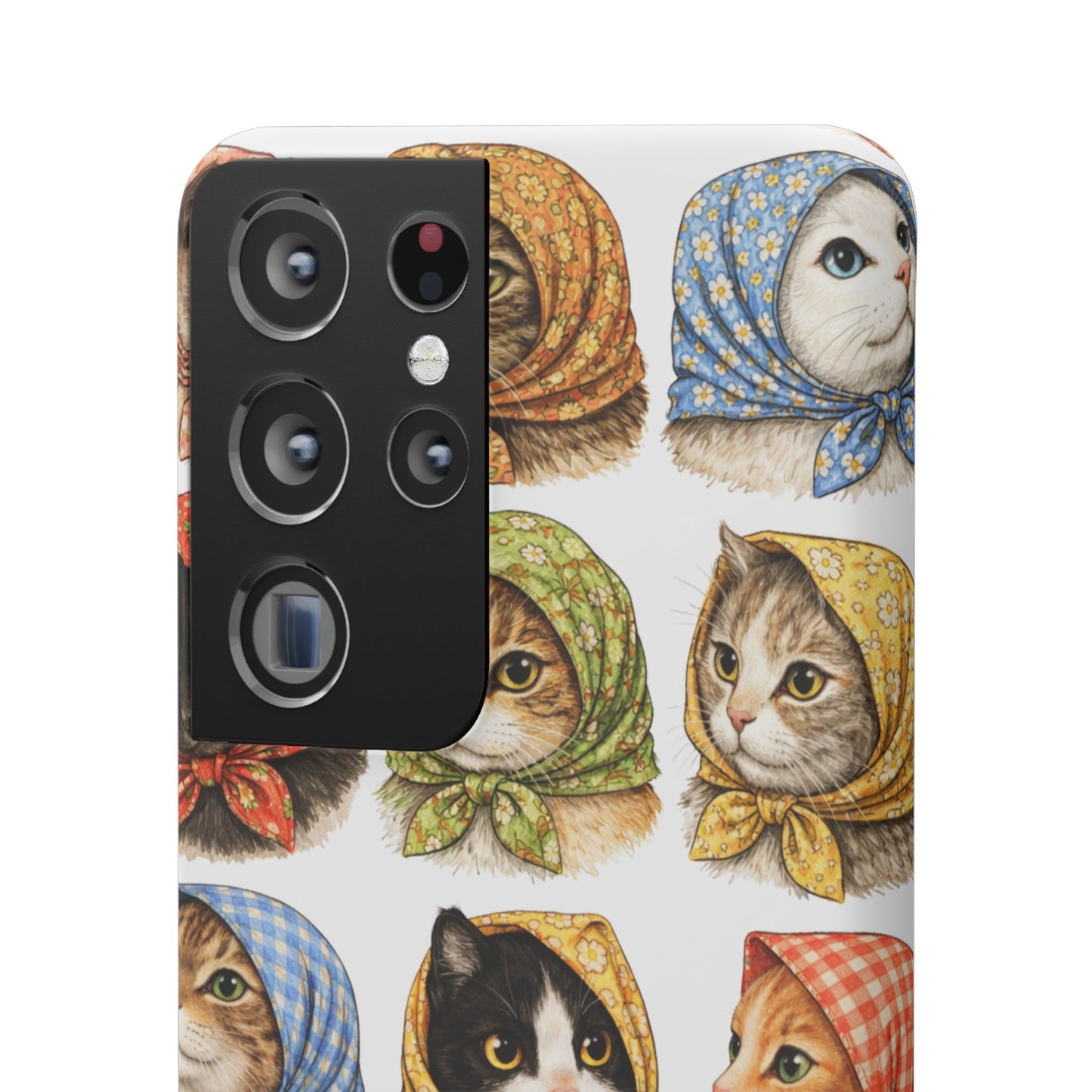 Babushka Cats Snap Phone Case