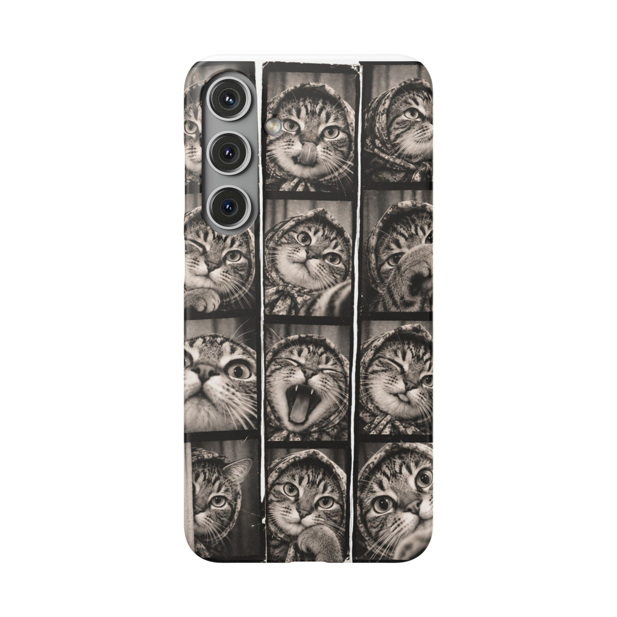 Babushka Cat Photobooth Snap Phone Case
