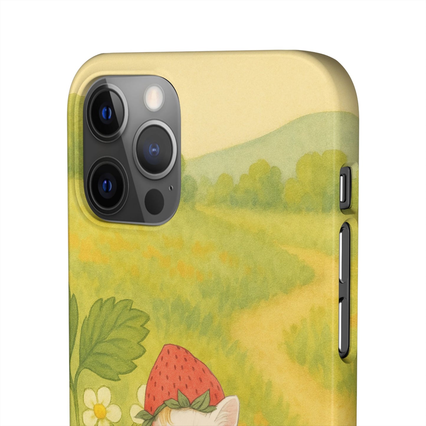 Strawberry Cat x Mother Earth's Children Snap Phone Case