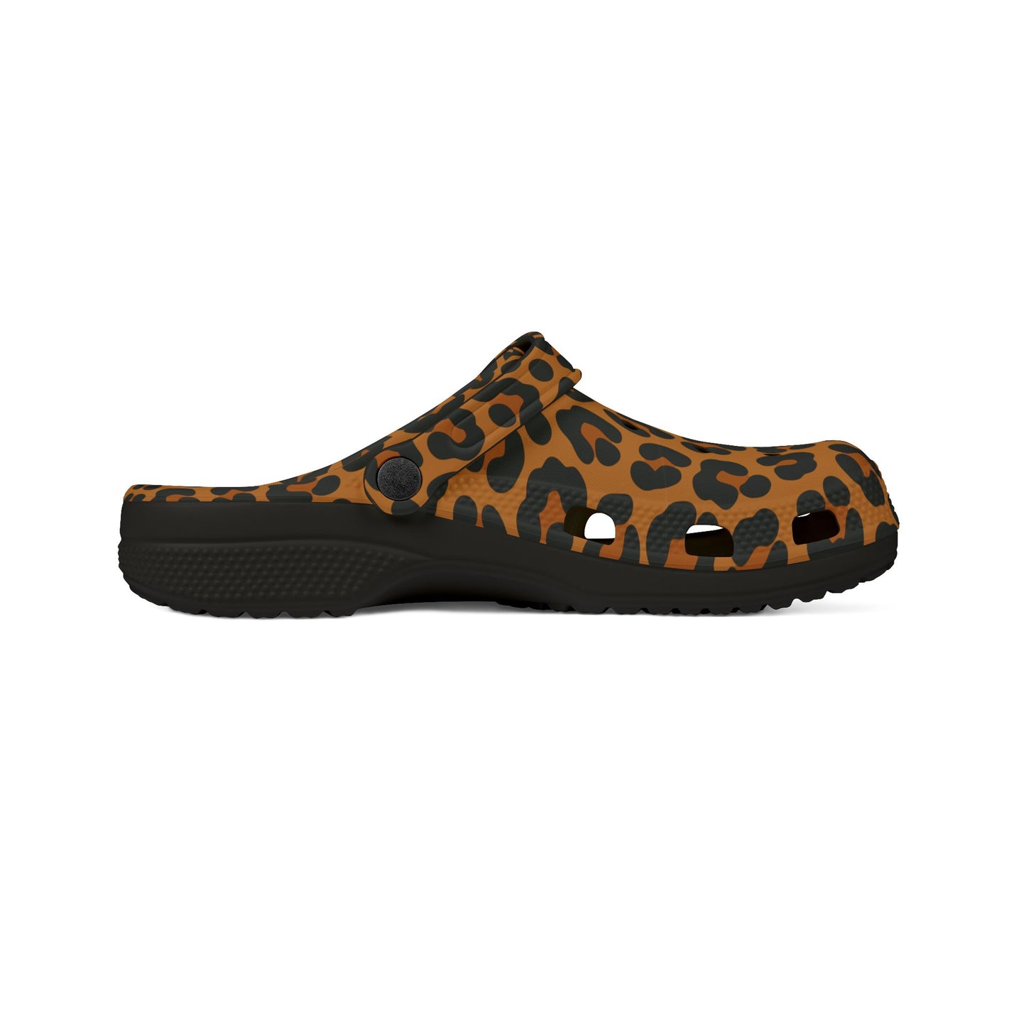 Sassy Leopard Theme Granny Gliders EVA Foam Rubber Shoes