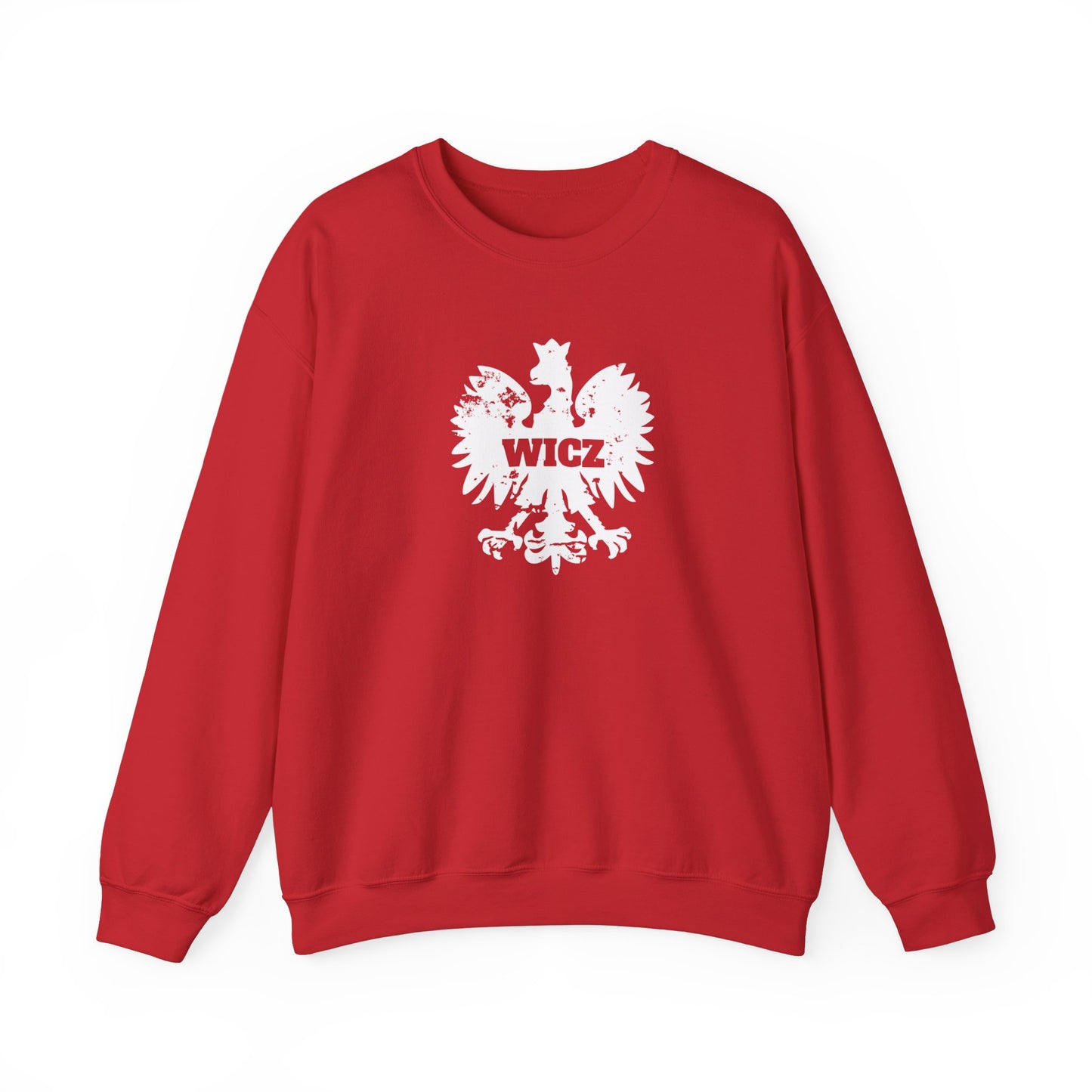 Polish Surnmame , Wicz, Polish Pride, Polish Gifts, Unisex Heavy Blend™ Crewneck Sweatshirt