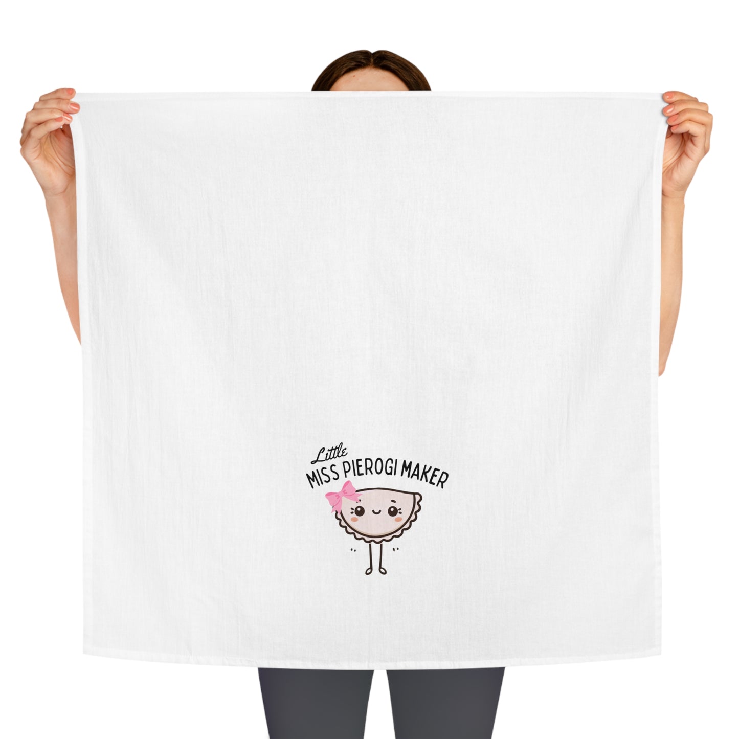 LIttle Miss Pierogi Kitschy Tea Towel