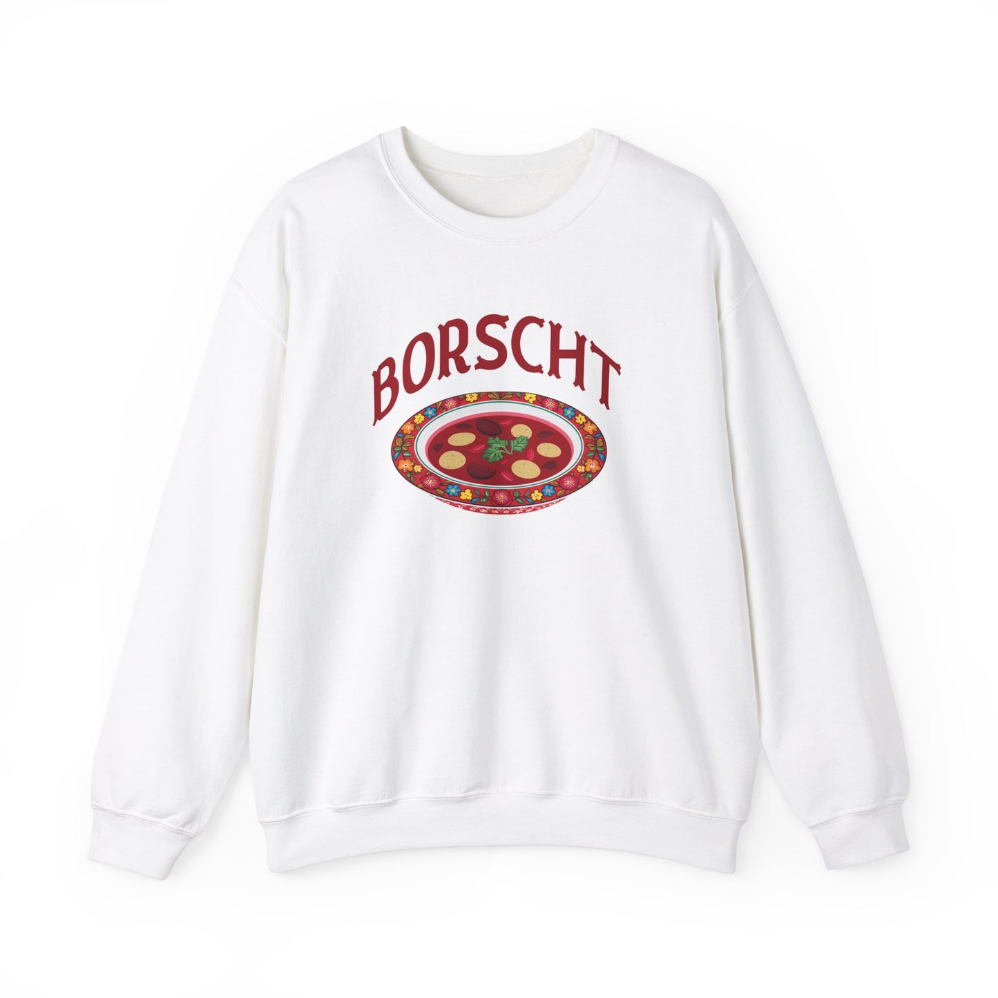 Polish Culture and Traditions, Borscht Beet Soup, Crewneck Sweatshirt