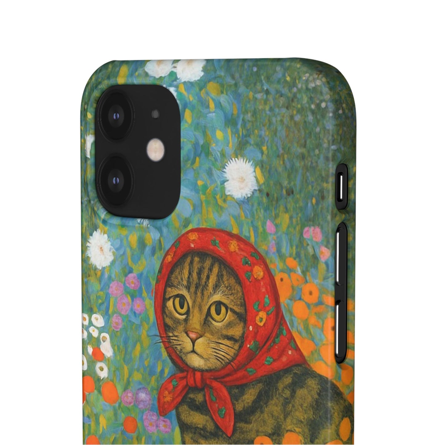 Babushka Cat Gusav Klimt Snap Phone Case