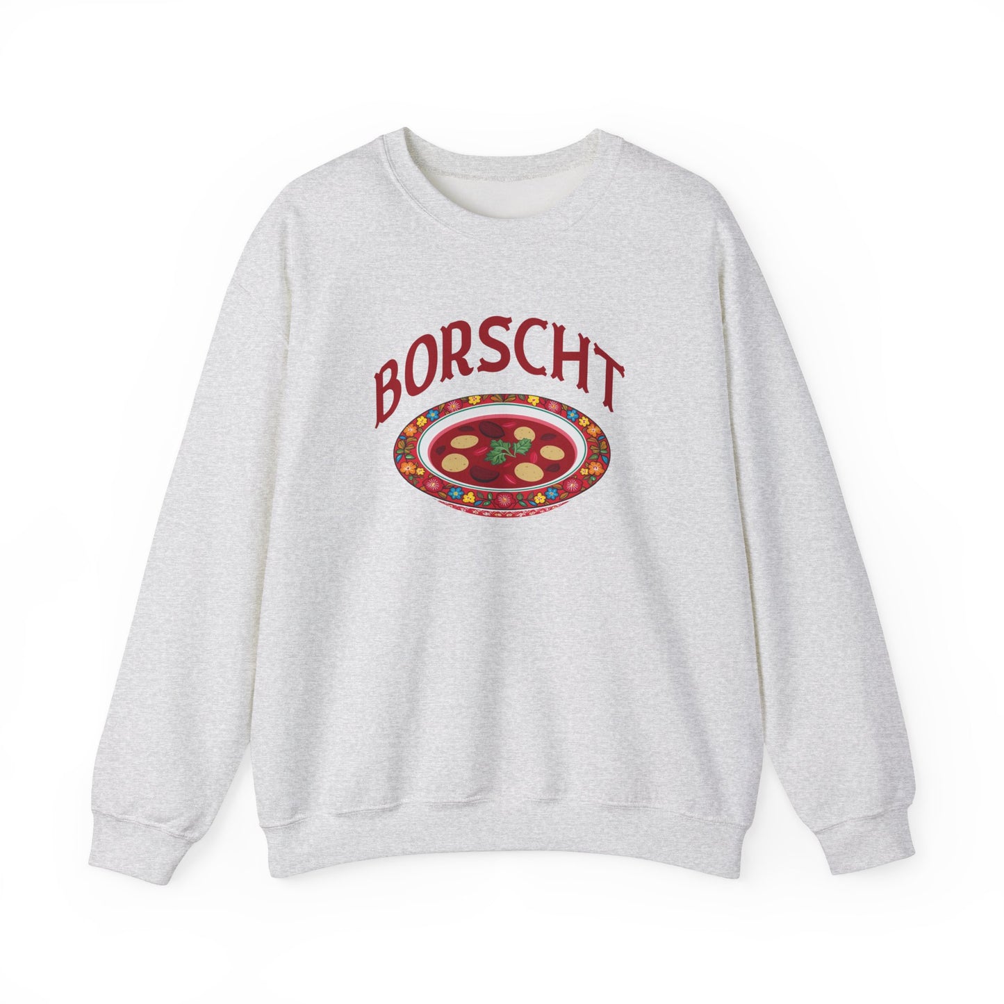 Polish Culture and Traditions, Borscht Beet Soup, Crewneck Sweatshirt