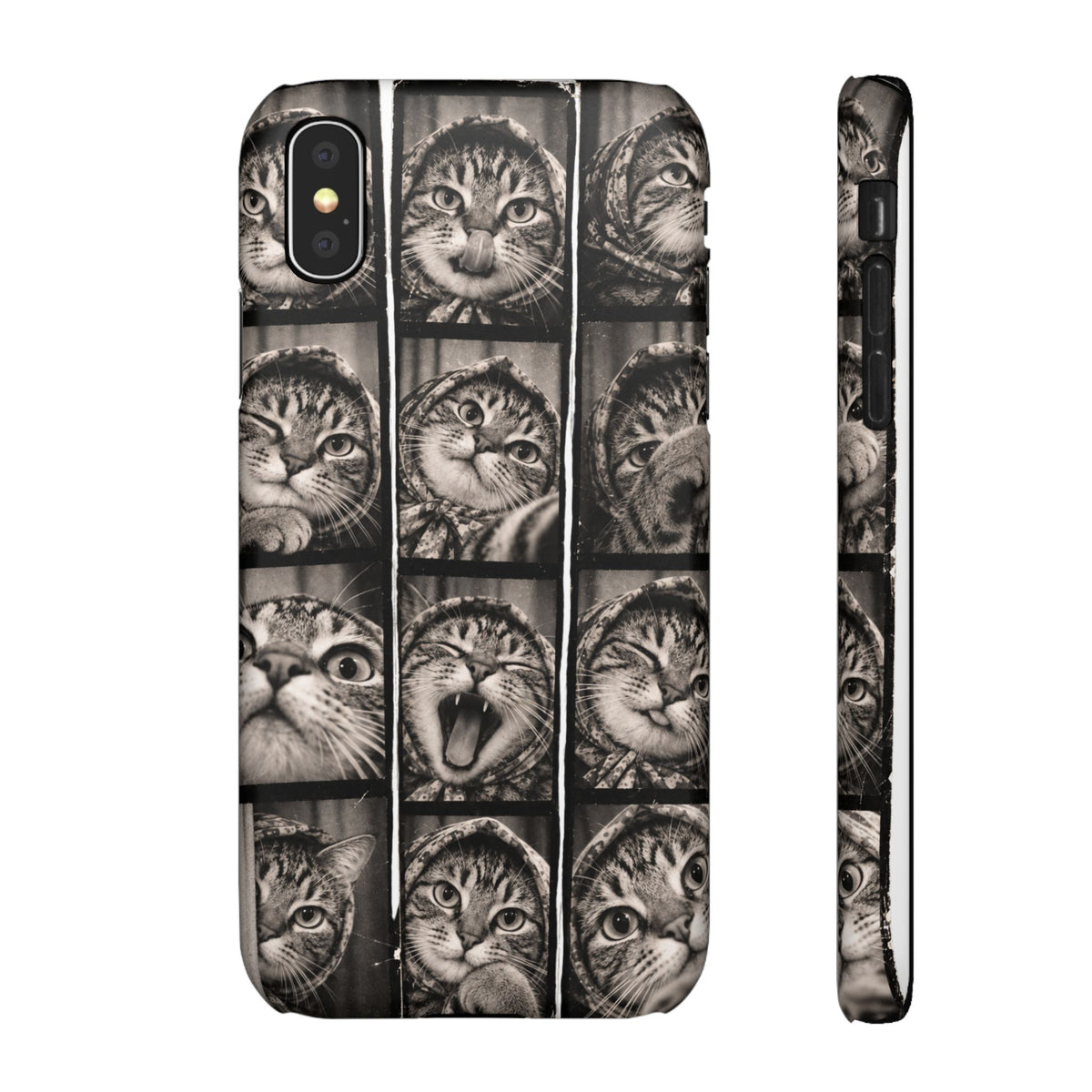 Babushka Cat Photobooth Snap Phone Case