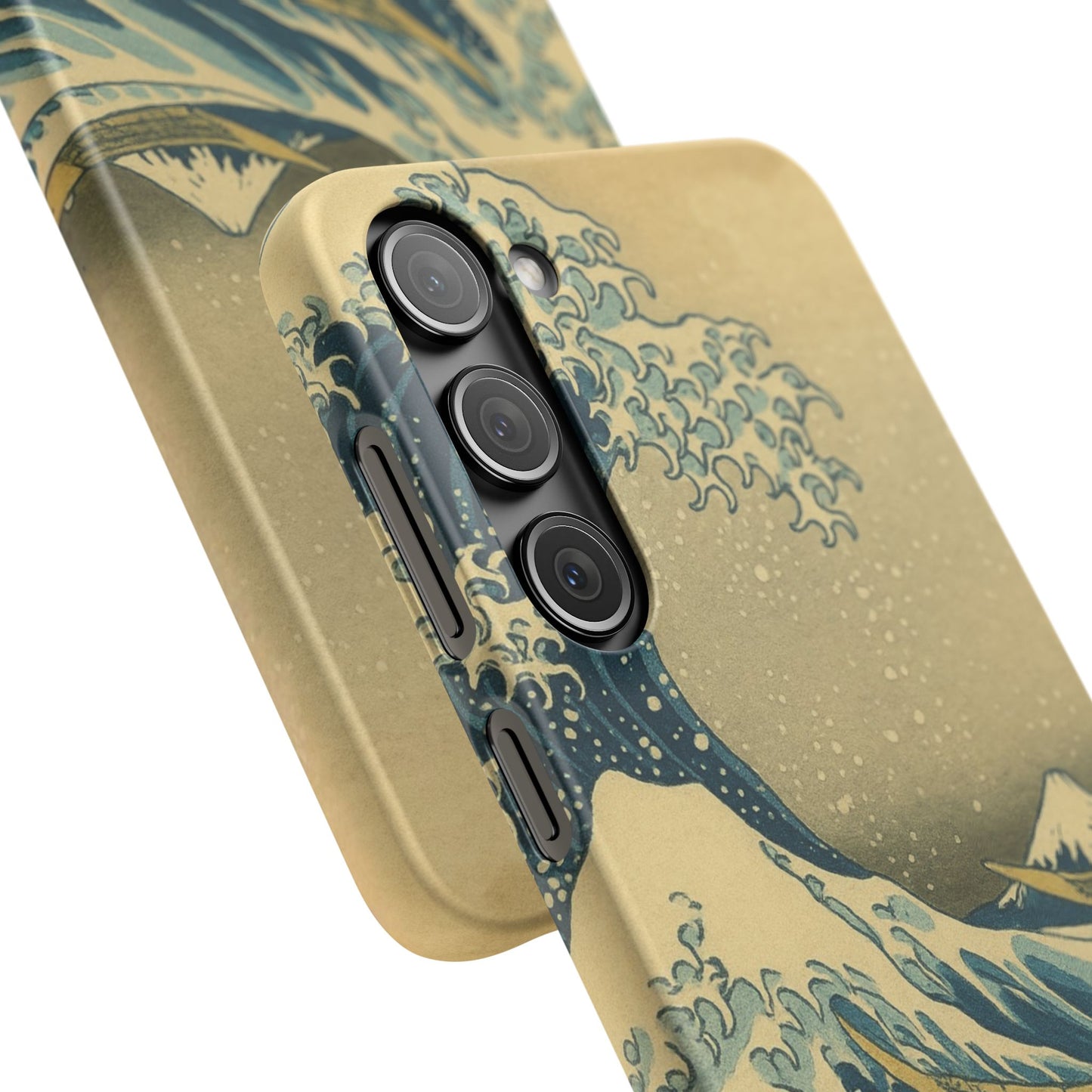 Babushka Cat x  The Great Wave Off Kanagawa Snap Phone Case