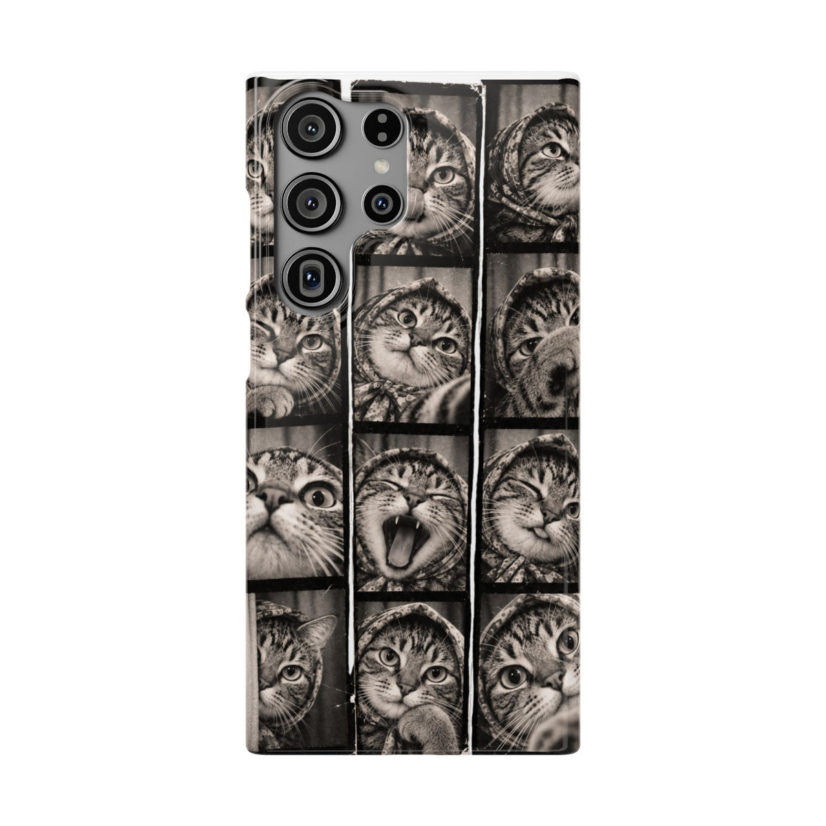 Babushka Cat Photobooth Snap Phone Case