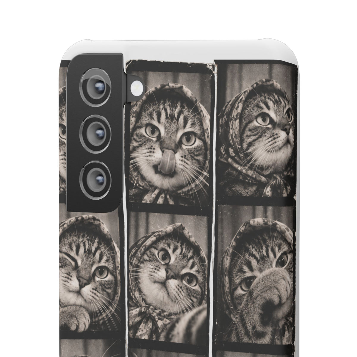 Babushka Cat Photobooth Snap Phone Case