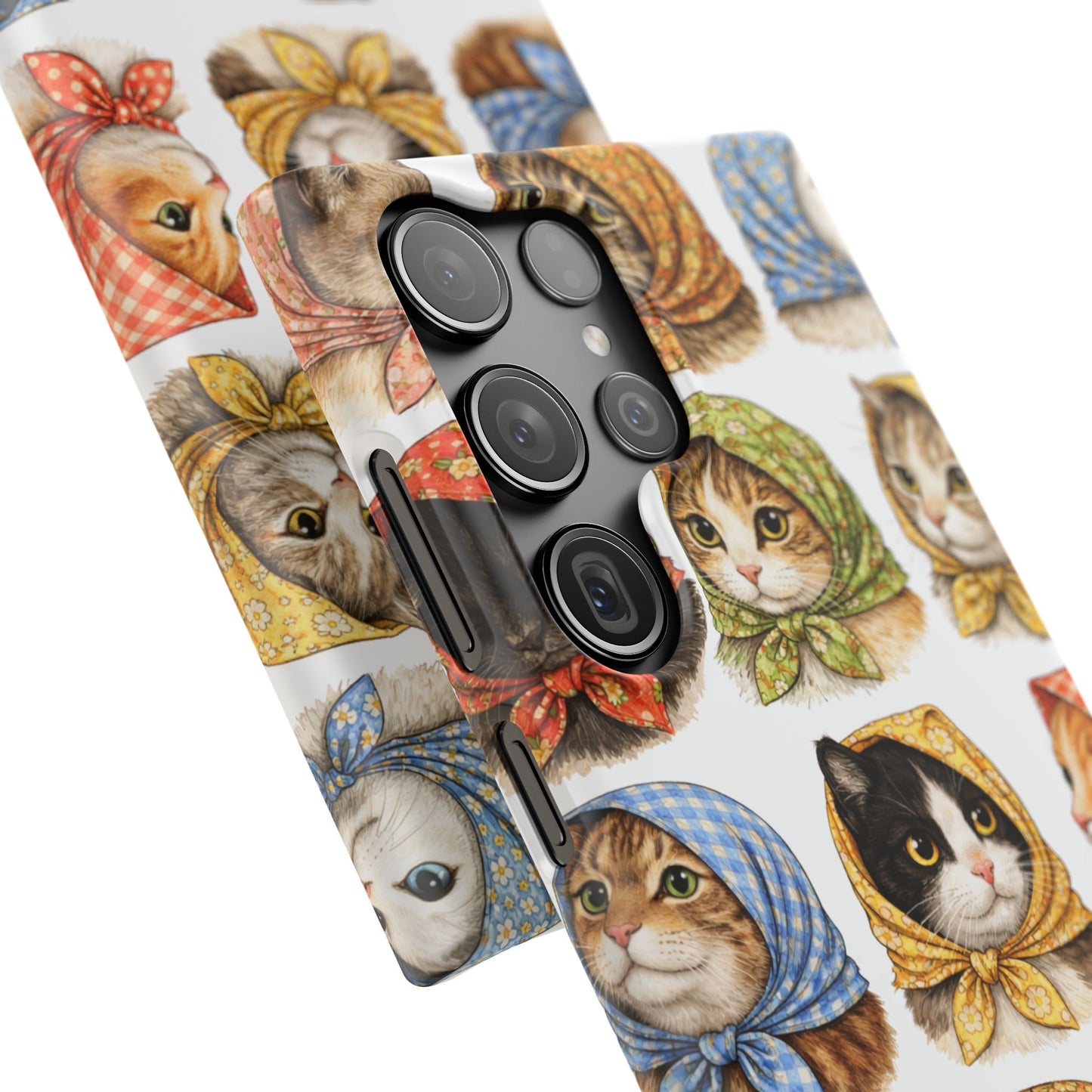 Babushka Cats Snap Phone Case