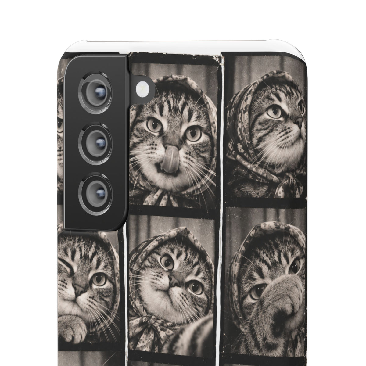 Babushka Cat Photobooth Snap Phone Case